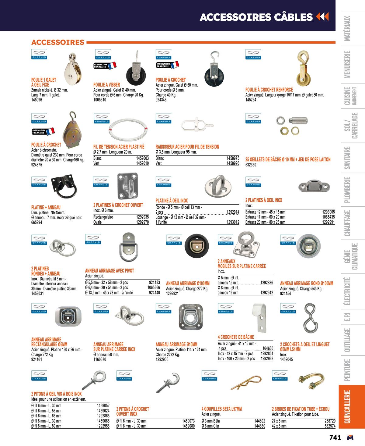 Catalogue Guide produits 2024, page 00741