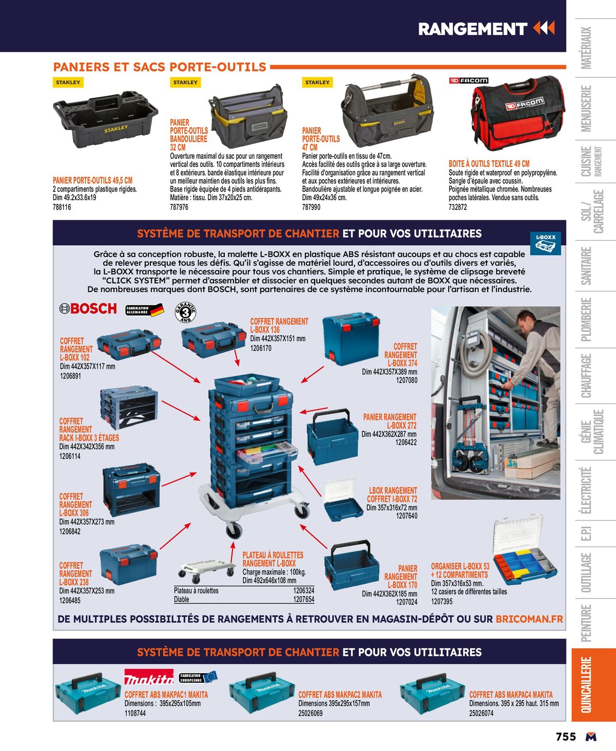 Catalogue Guide produits 2024, page 00755