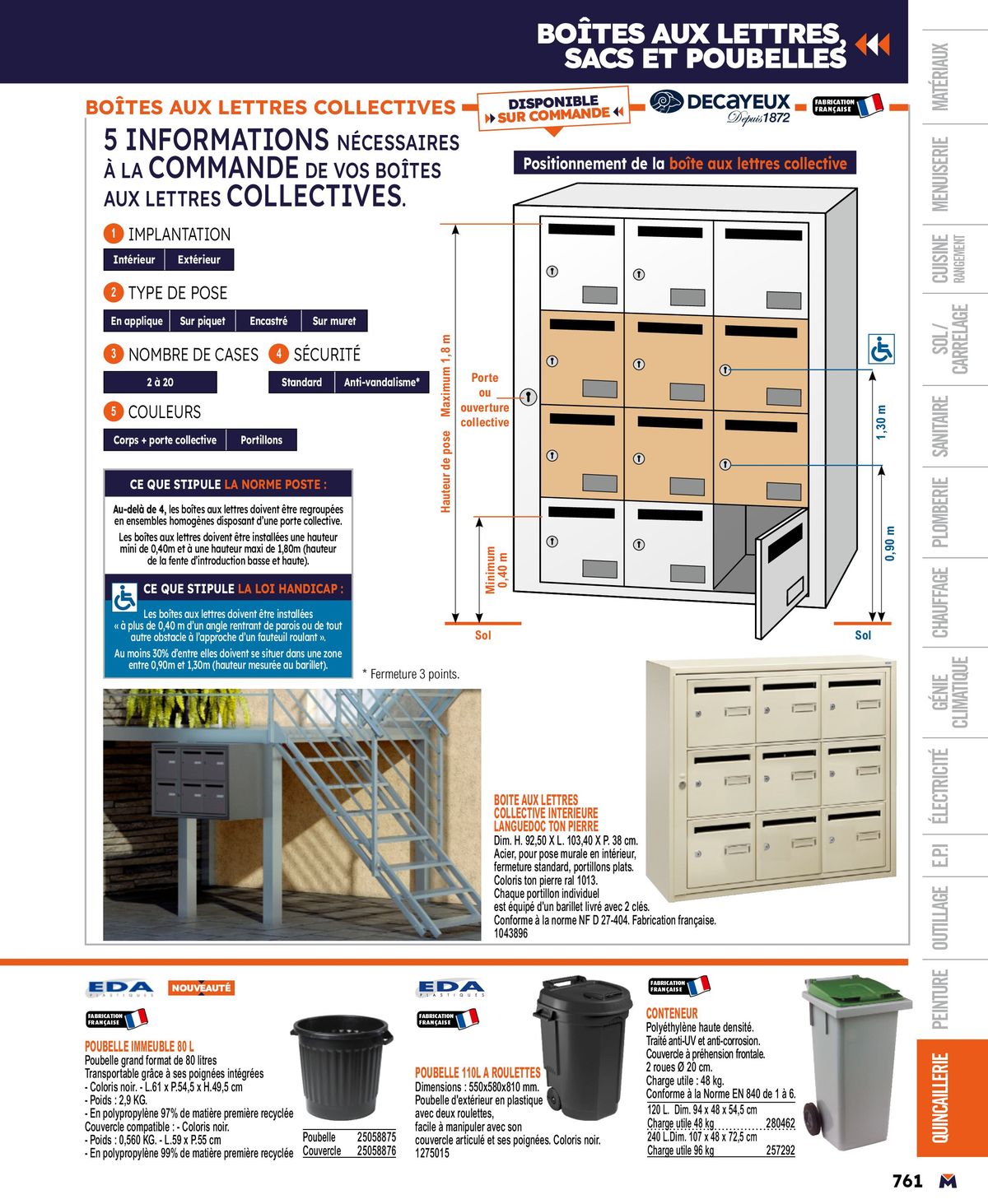 Catalogue Guide produits 2024, page 00761