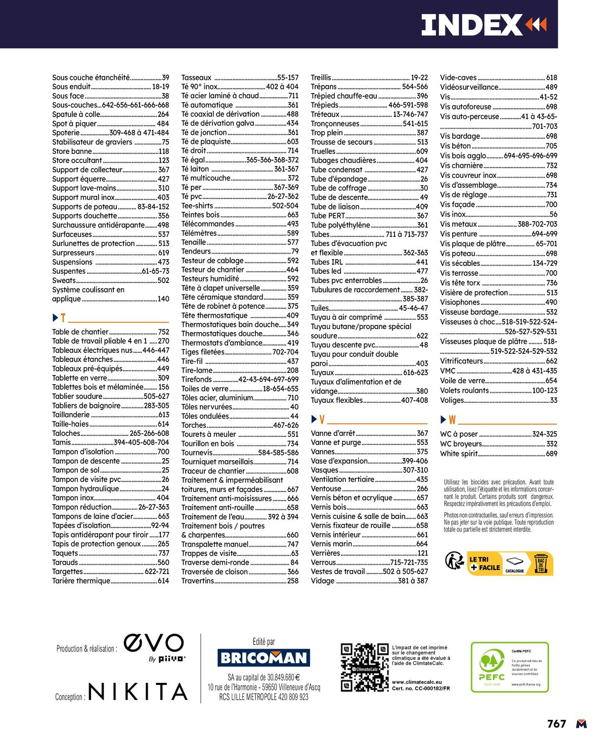 Catalogue Guide produits 2024, page 00767