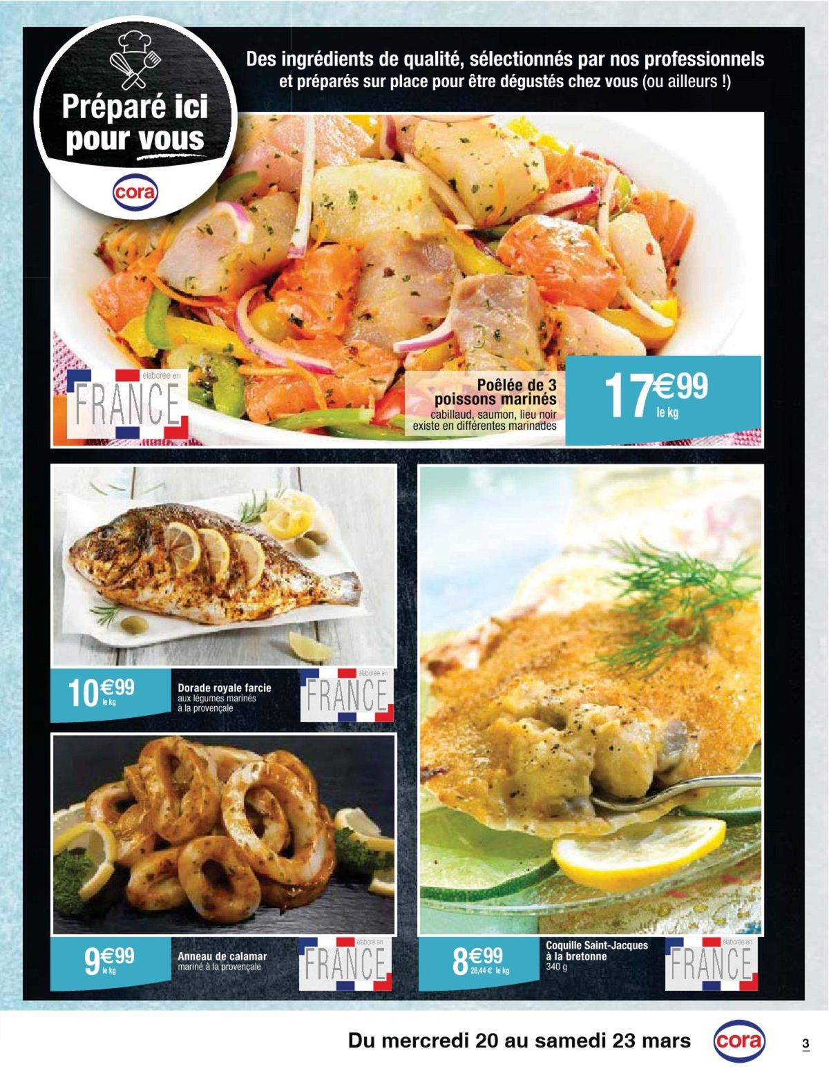 Catalogue Votre marché de la mer, page 00003