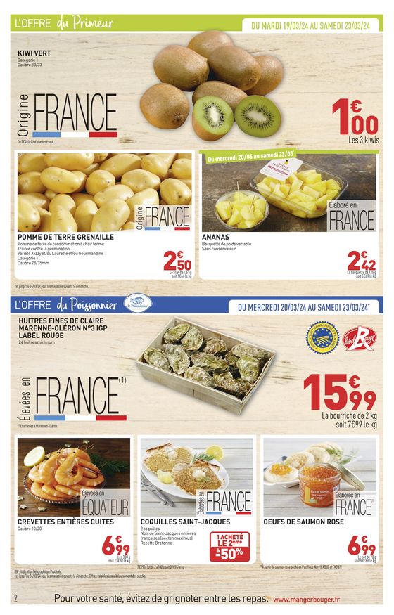 Catalogue Grand Frais à Nice | Enfin Un Repas De Famille Sans Rien Qui Cloche. | 19/03/2024 - 30/03/2024