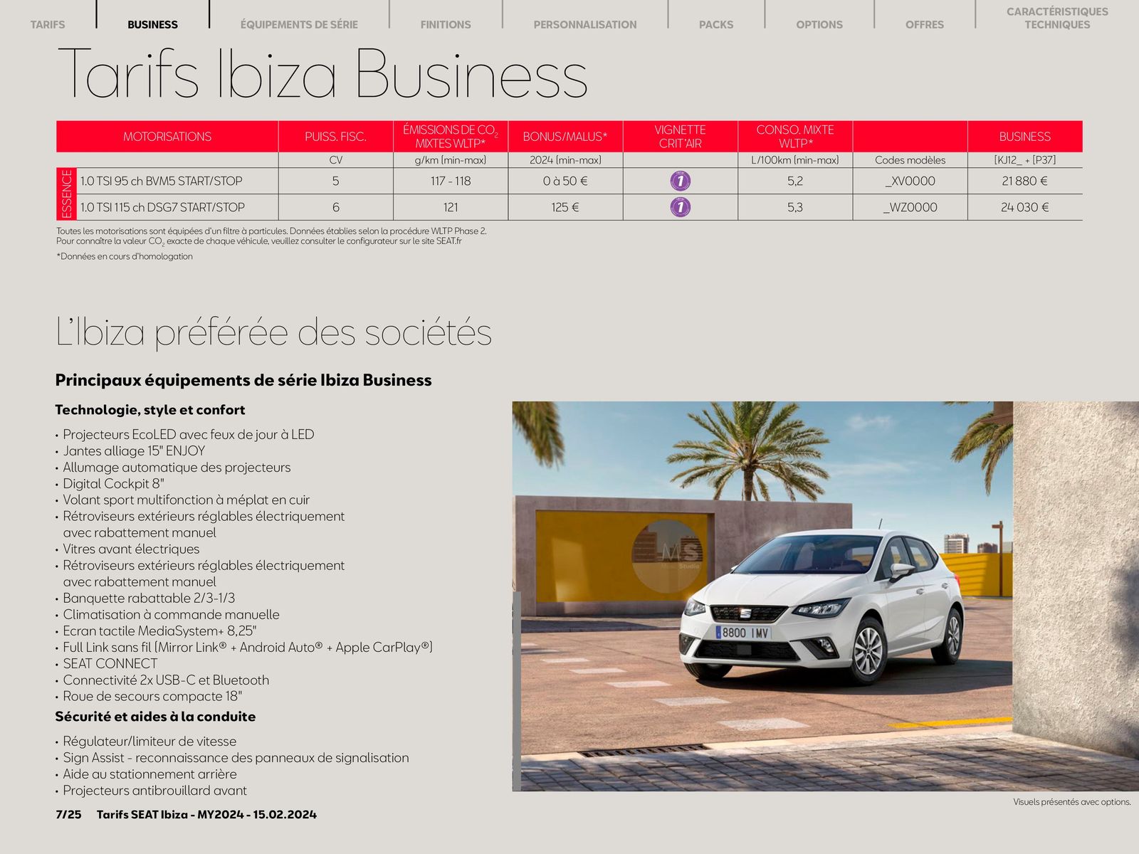 Catalogue Nouvelle SEAT Ibiza, page 00007