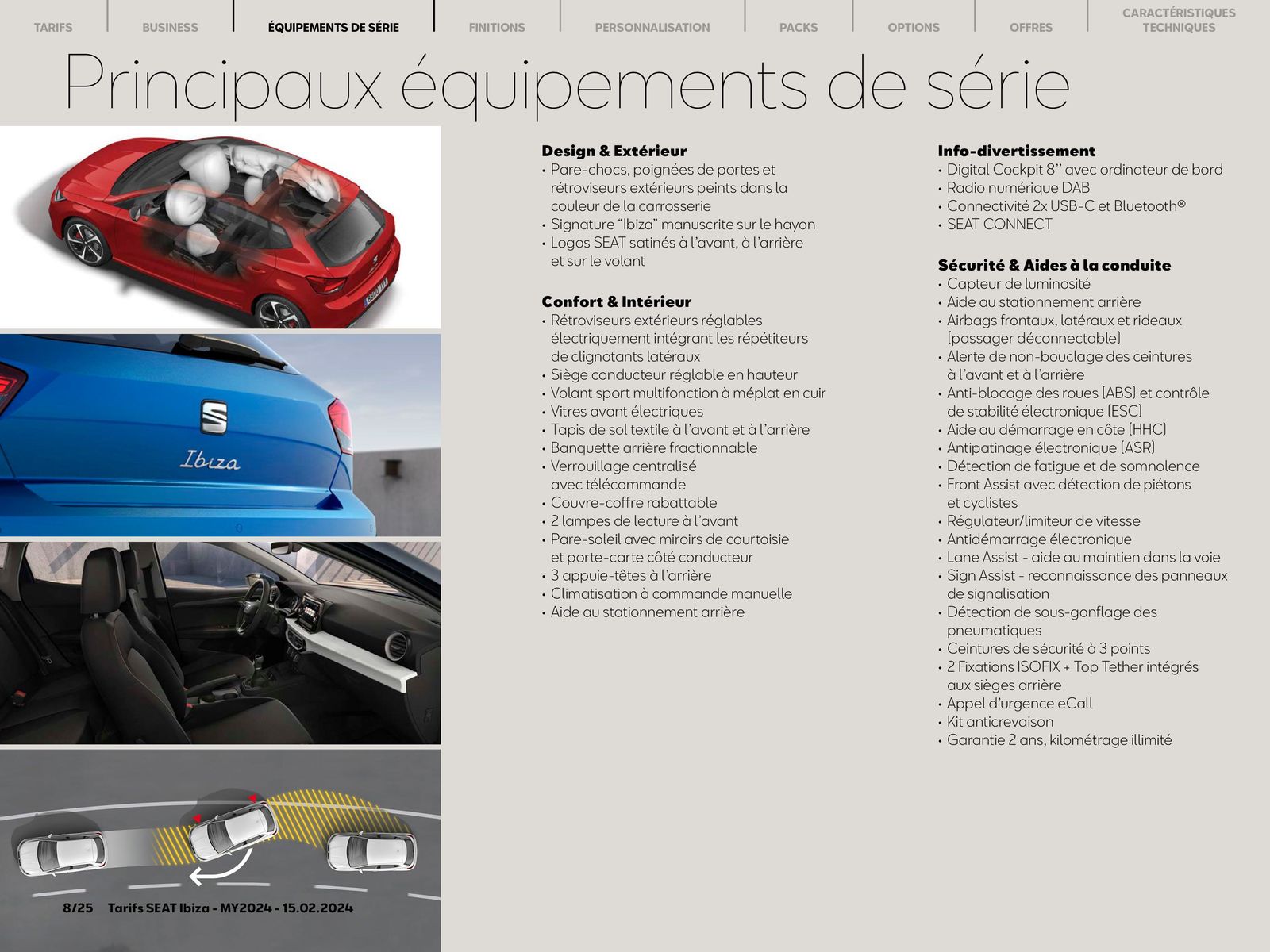 Catalogue Nouvelle SEAT Ibiza, page 00008