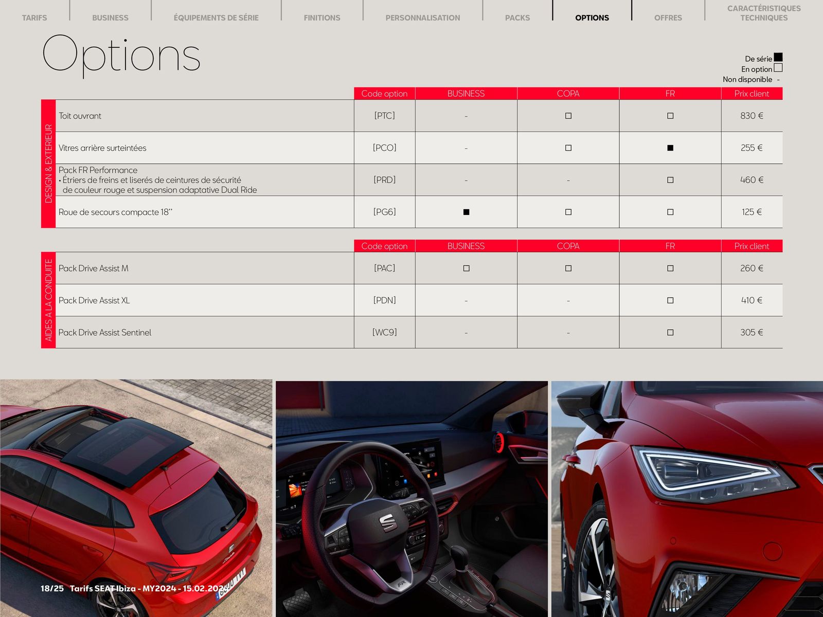 Catalogue Nouvelle SEAT Ibiza, page 00018