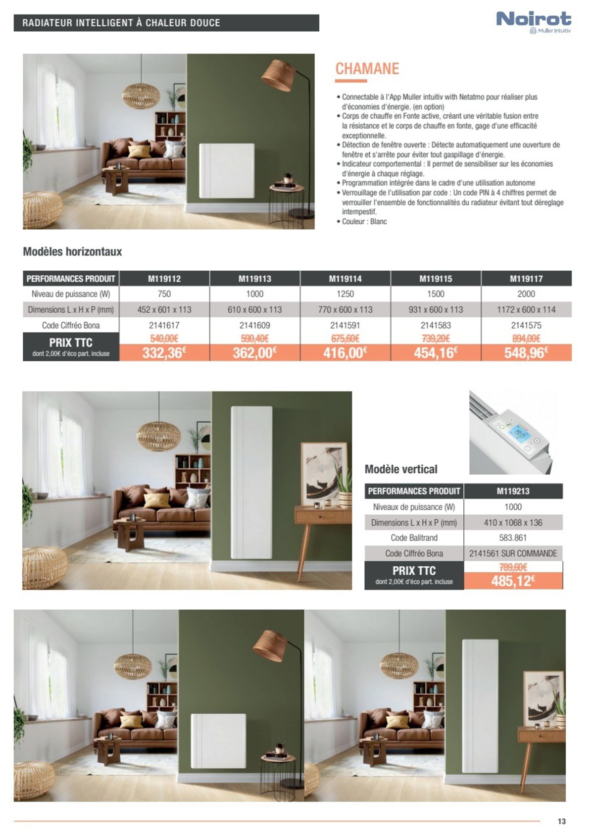 Catalogue Offres Chauffage Electrique 2023/2024, page 00004