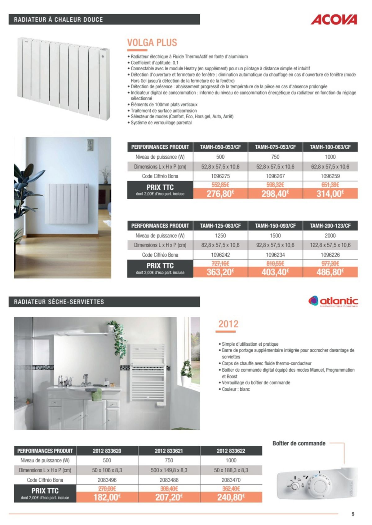 Catalogue Offres Chauffage Electrique 2023/2024, page 00019