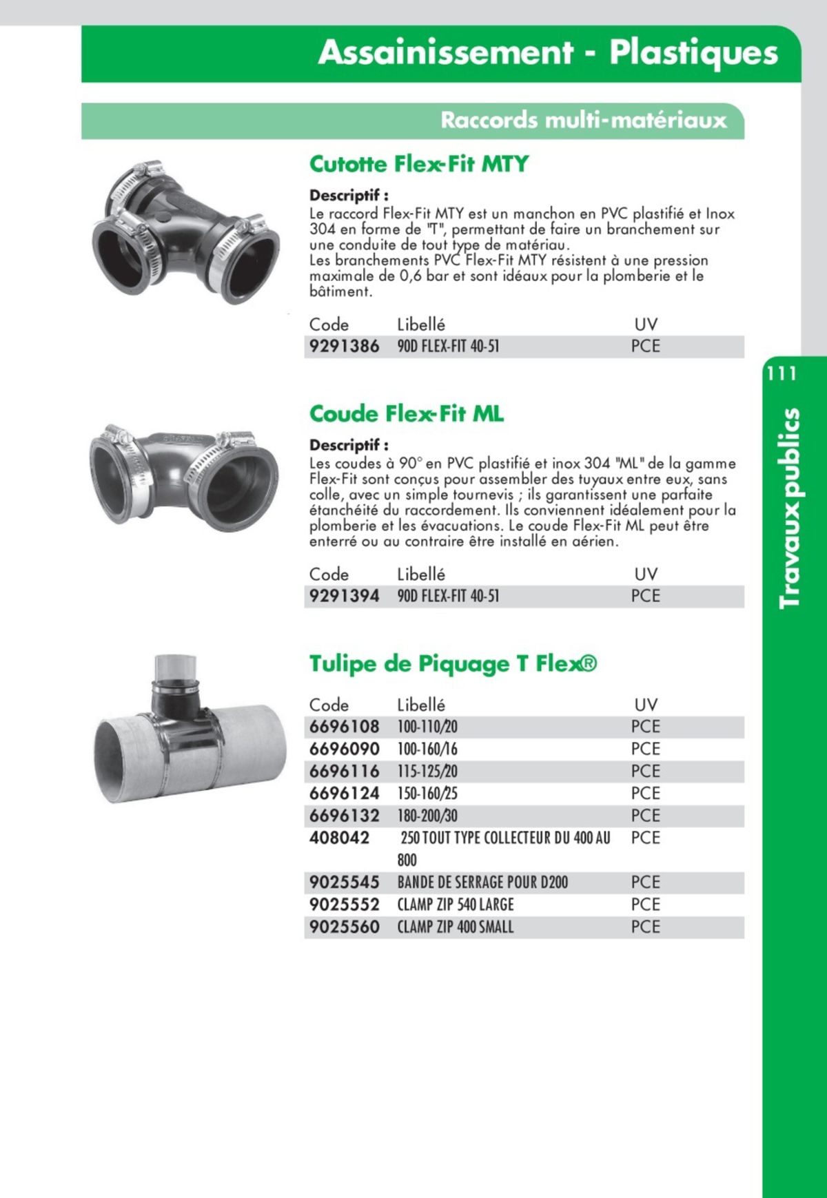 Catalogue Guide Technique Travaux Publics 2024-2025 Ciffréo Bona, page 00015