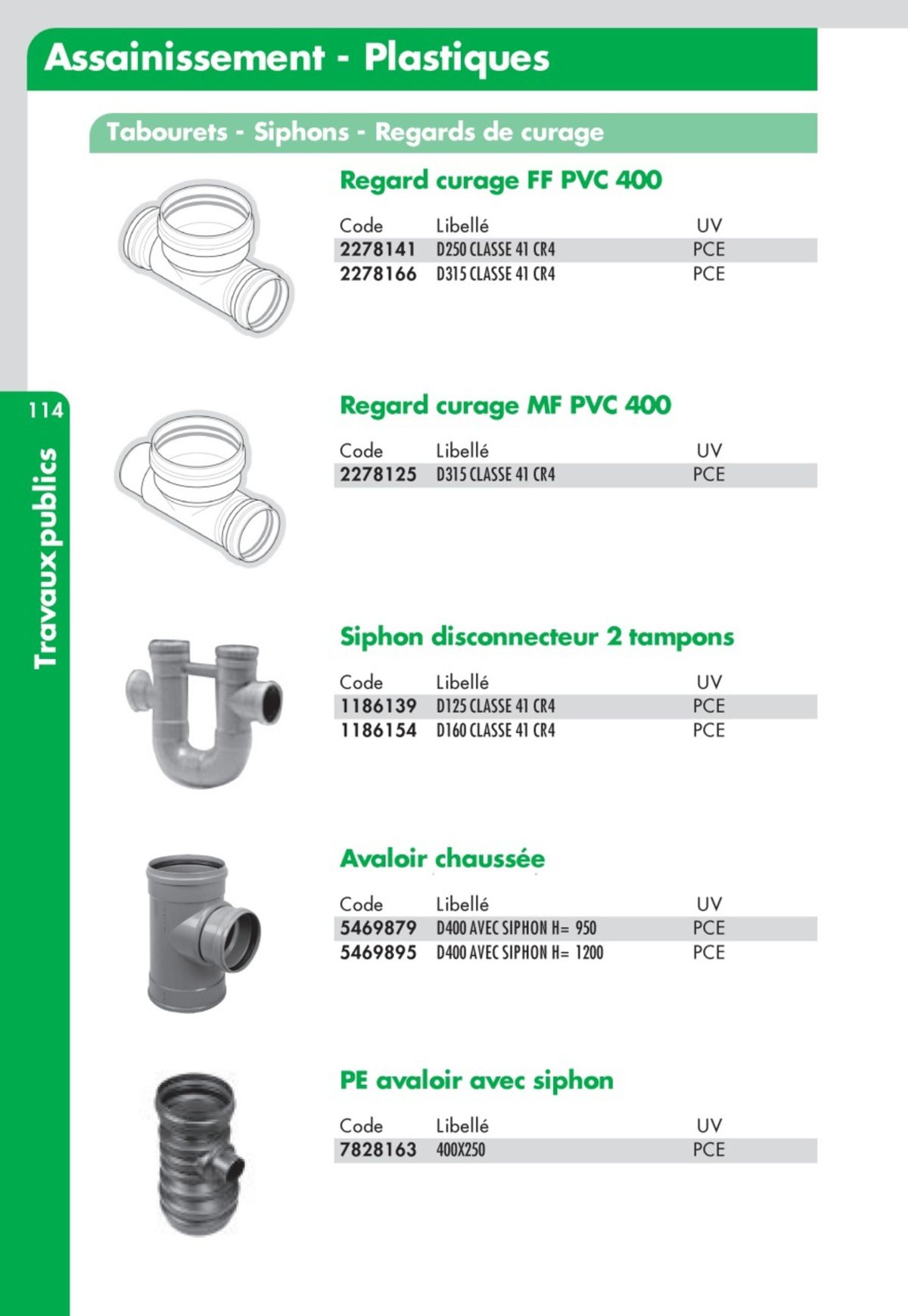 Catalogue Guide Technique Travaux Publics 2024-2025 Ciffréo Bona, page 00018