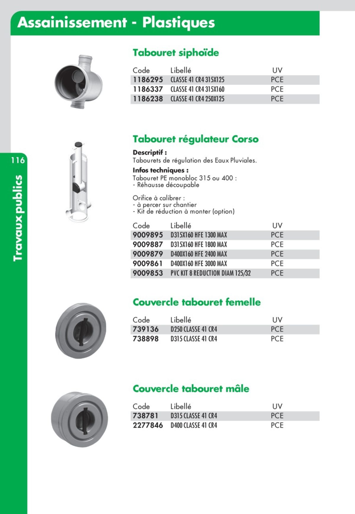 Catalogue Guide Technique Travaux Publics 2024-2025 Ciffréo Bona, page 00020