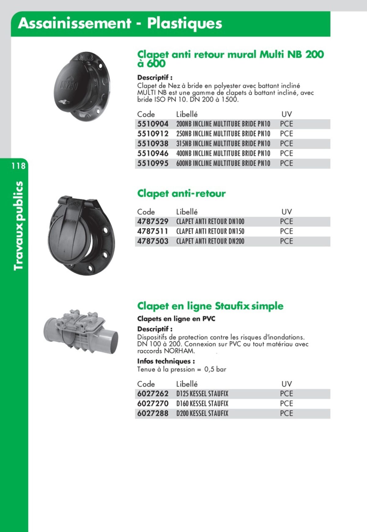 Catalogue Guide Technique Travaux Publics 2024-2025 Ciffréo Bona, page 00022