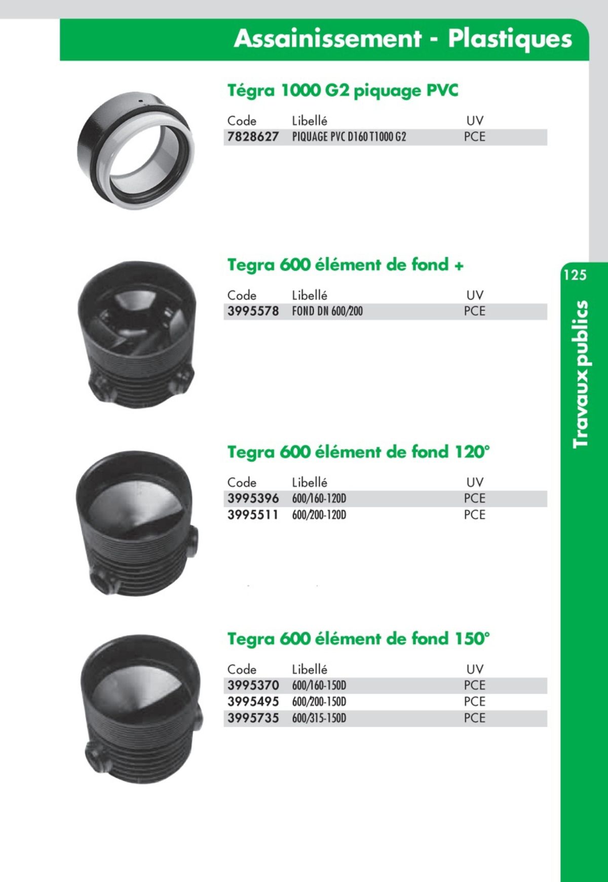 Catalogue Guide Technique Travaux Publics 2024-2025 Ciffréo Bona, page 00030