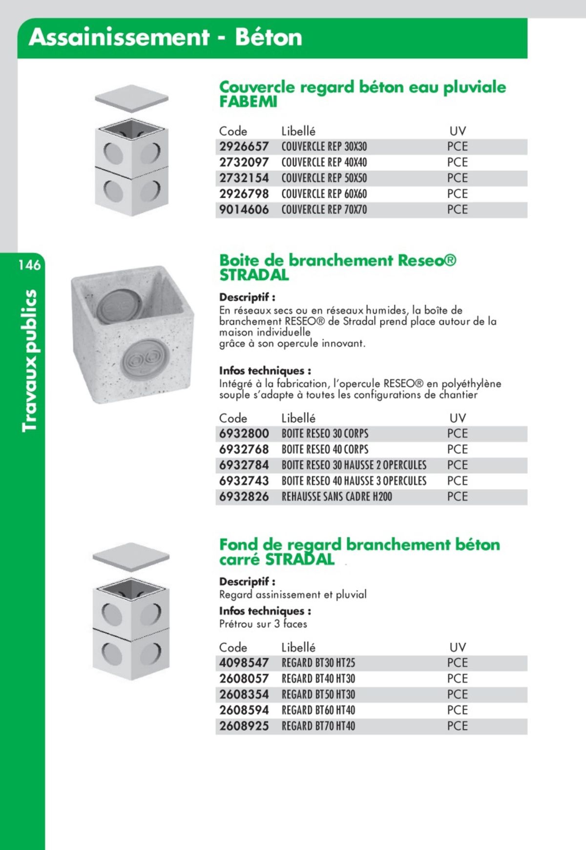 Catalogue Guide Technique Travaux Publics 2024-2025 Ciffréo Bona, page 00053