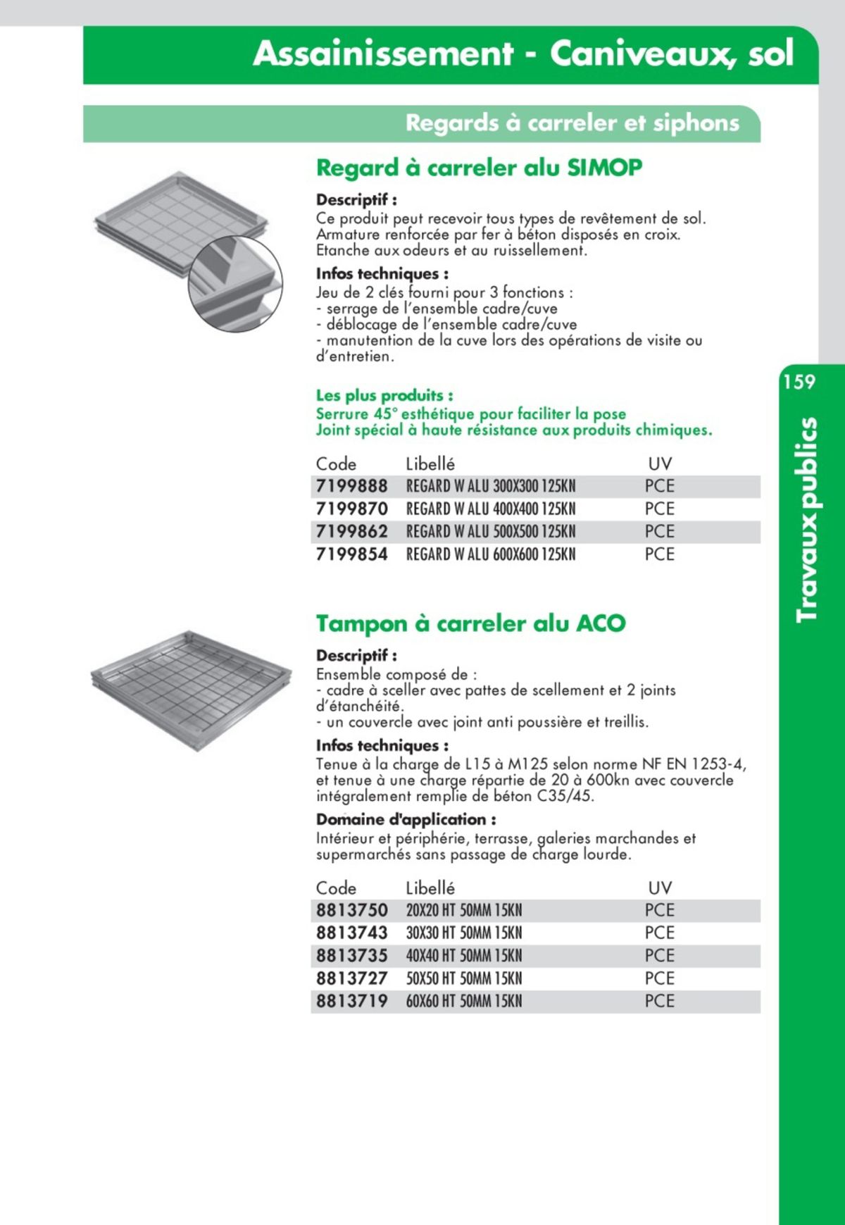 Catalogue Guide Technique Travaux Publics 2024-2025 Ciffréo Bona, page 00068