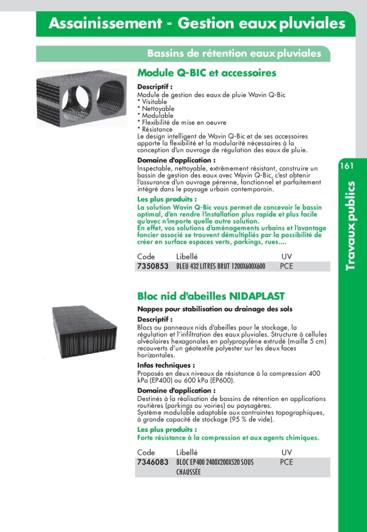Catalogue Guide Technique Travaux Publics 2024-2025 Ciffréo Bona, page 00071