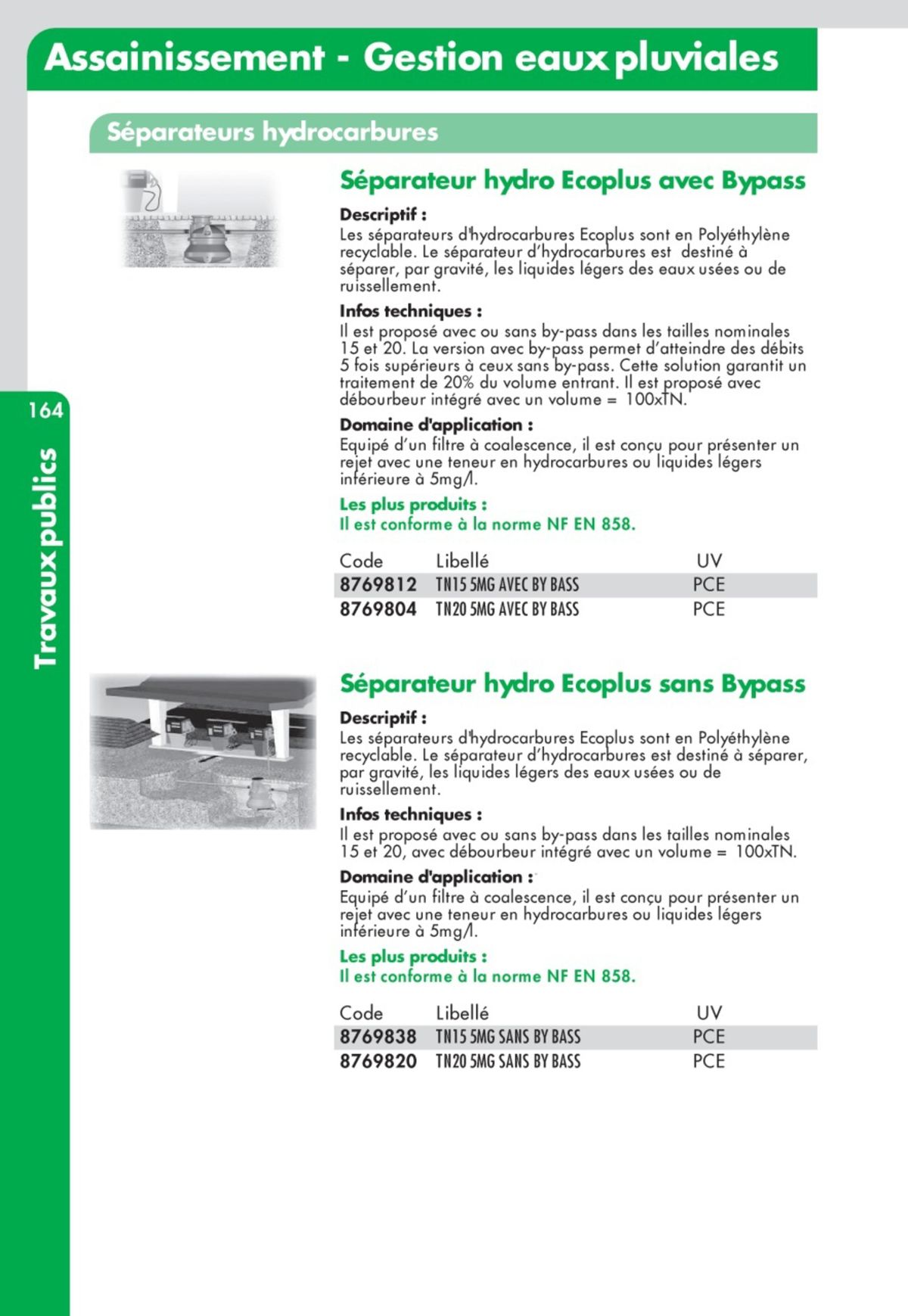 Catalogue Guide Technique Travaux Publics 2024-2025 Ciffréo Bona, page 00074