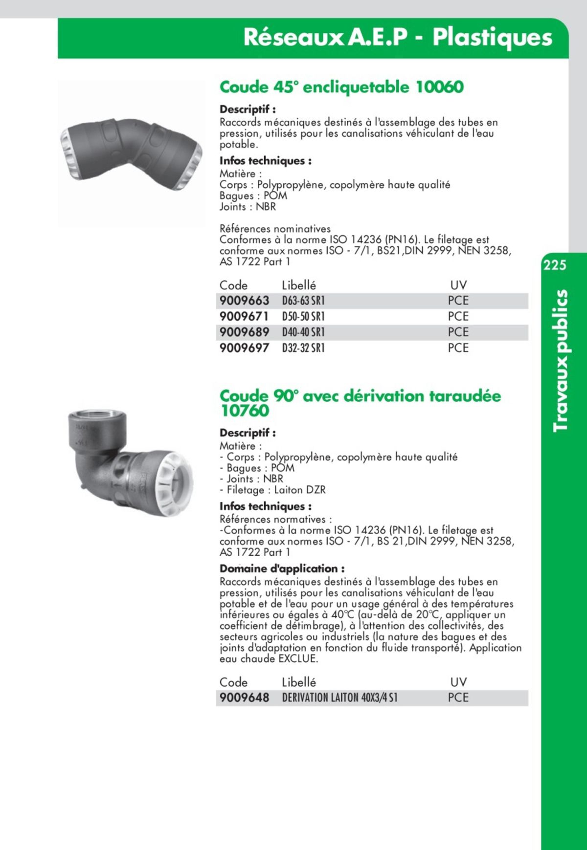 Catalogue Guide Technique Travaux Publics 2024-2025 Ciffréo Bona, page 00141