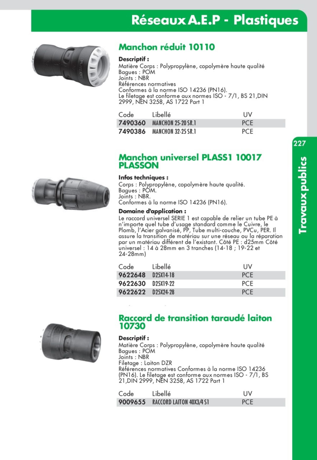 Catalogue Guide Technique Travaux Publics 2024-2025 Ciffréo Bona, page 00143