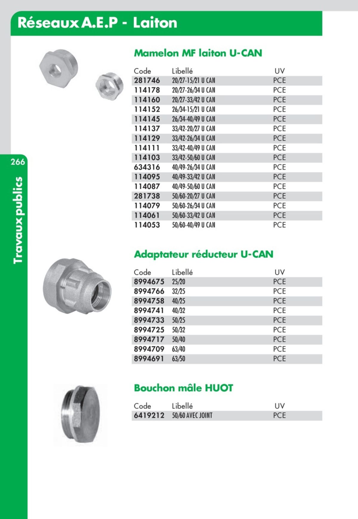 Catalogue Guide Technique Travaux Publics 2024-2025 Ciffréo Bona, page 00186