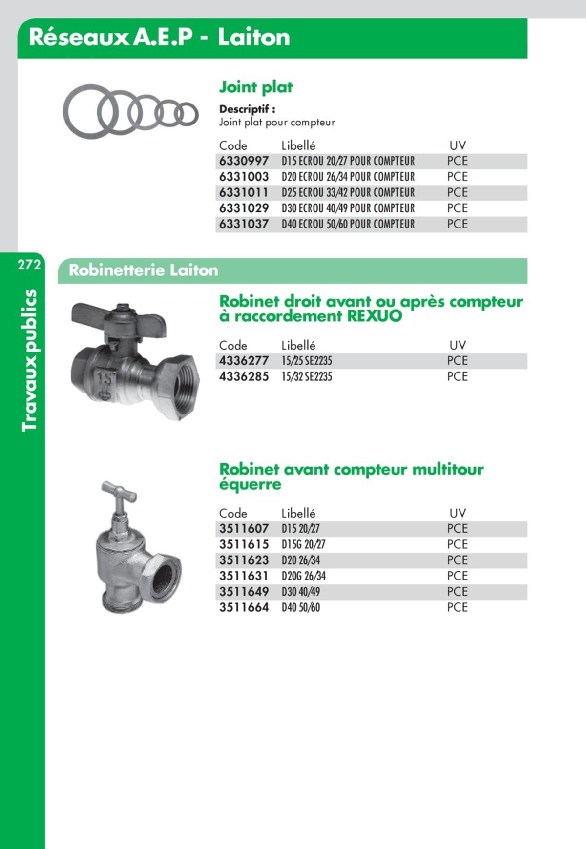 Catalogue Guide Technique Travaux Publics 2024-2025 Ciffréo Bona, page 00193