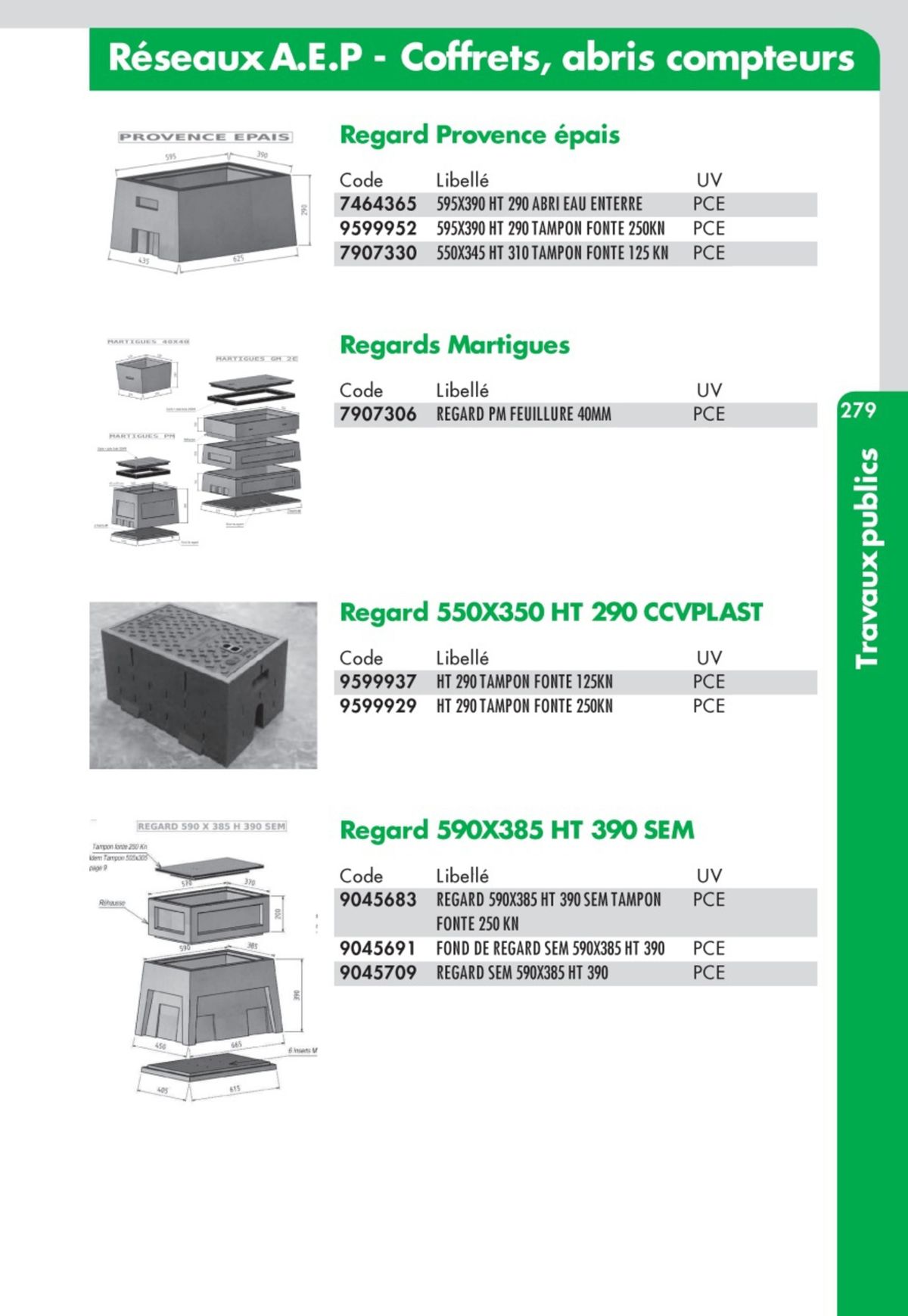 Catalogue Guide Technique Travaux Publics 2024-2025 Ciffréo Bona, page 00202