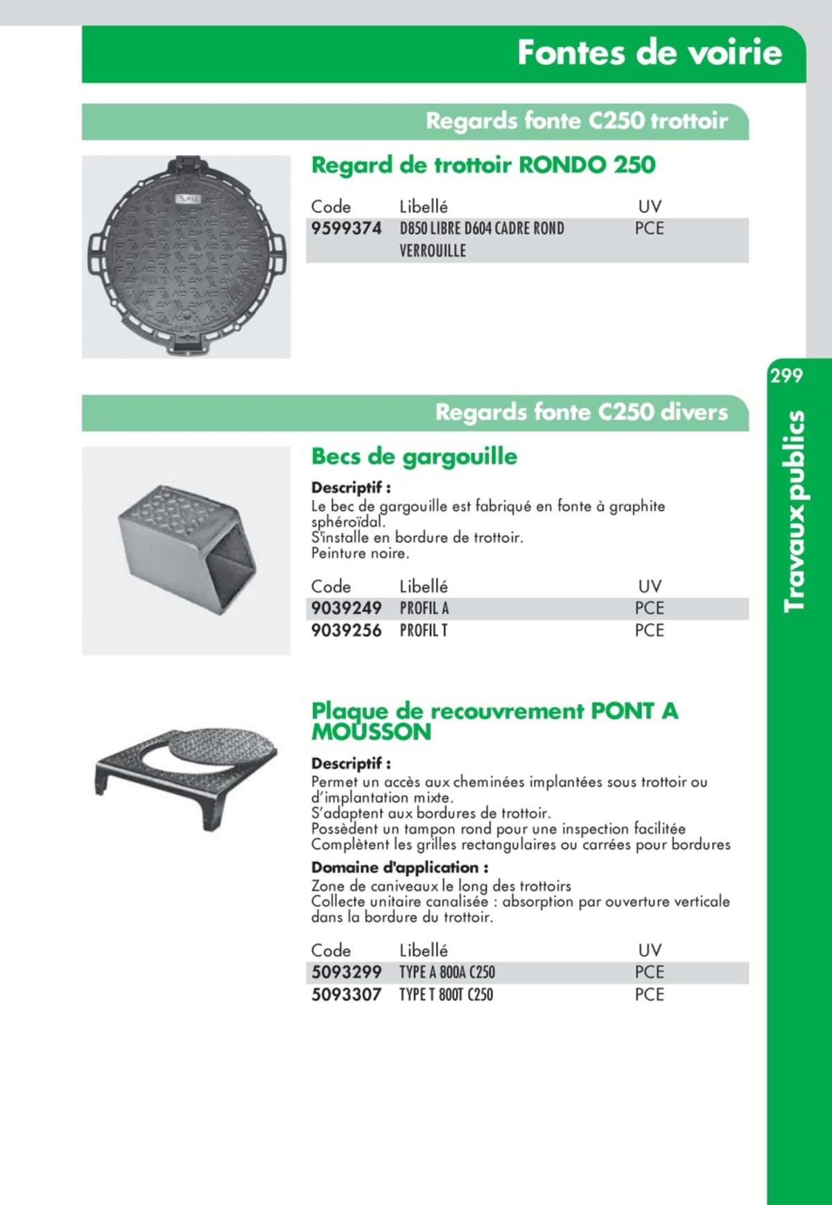 Catalogue Guide Technique Travaux Publics 2024-2025 Ciffréo Bona, page 00224