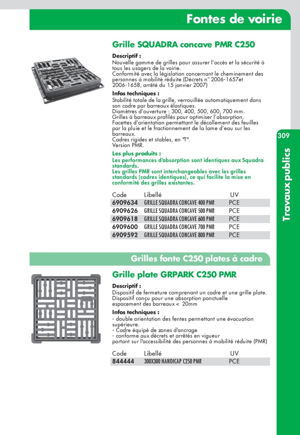 Catalogue Guide Technique Travaux Publics 2024-2025 Ciffréo Bona, page 00235