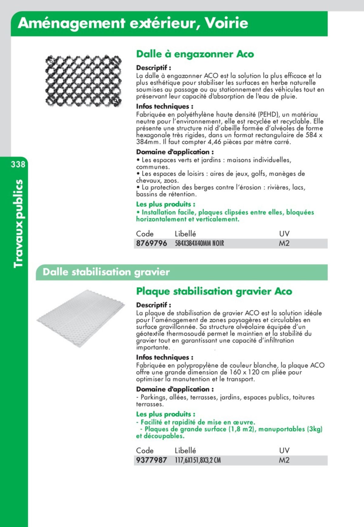 Catalogue Guide Technique Travaux Publics 2024-2025 Ciffréo Bona, page 00266