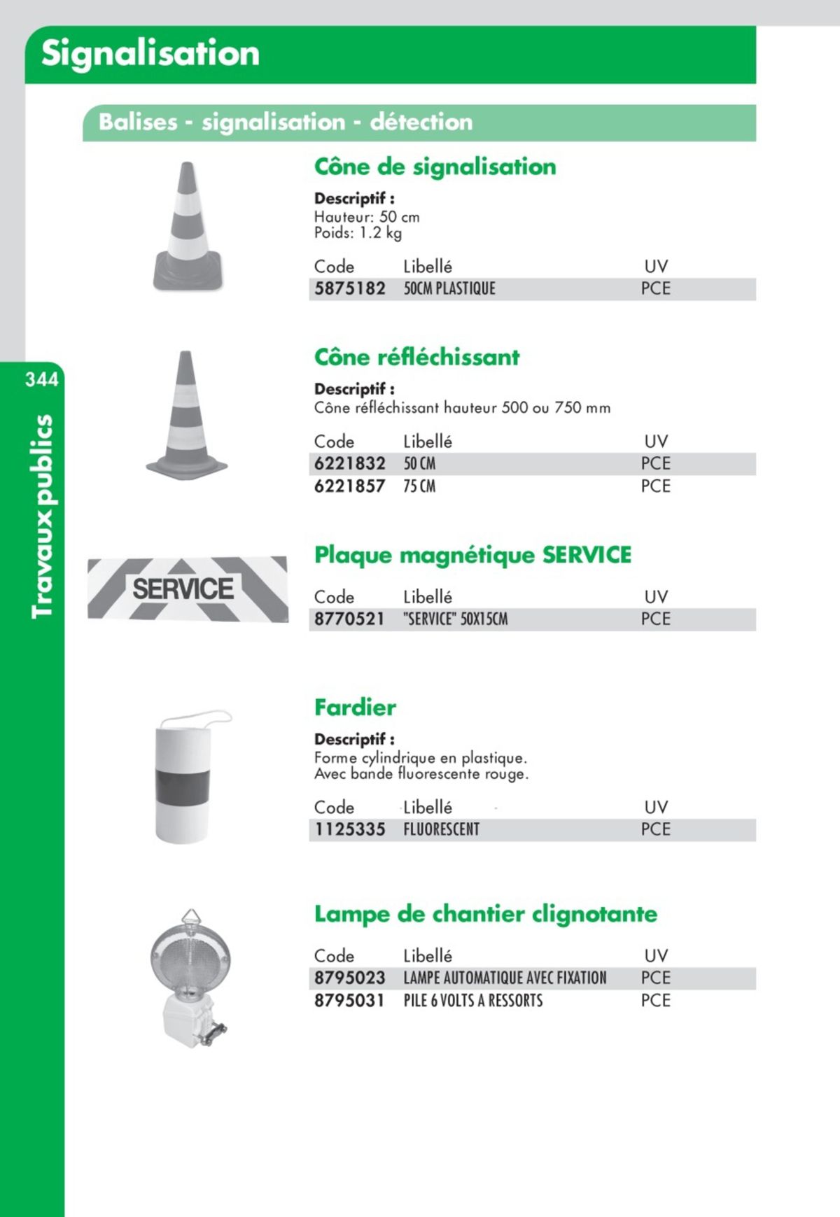 Catalogue Guide Technique Travaux Publics 2024-2025 Ciffréo Bona, page 00273