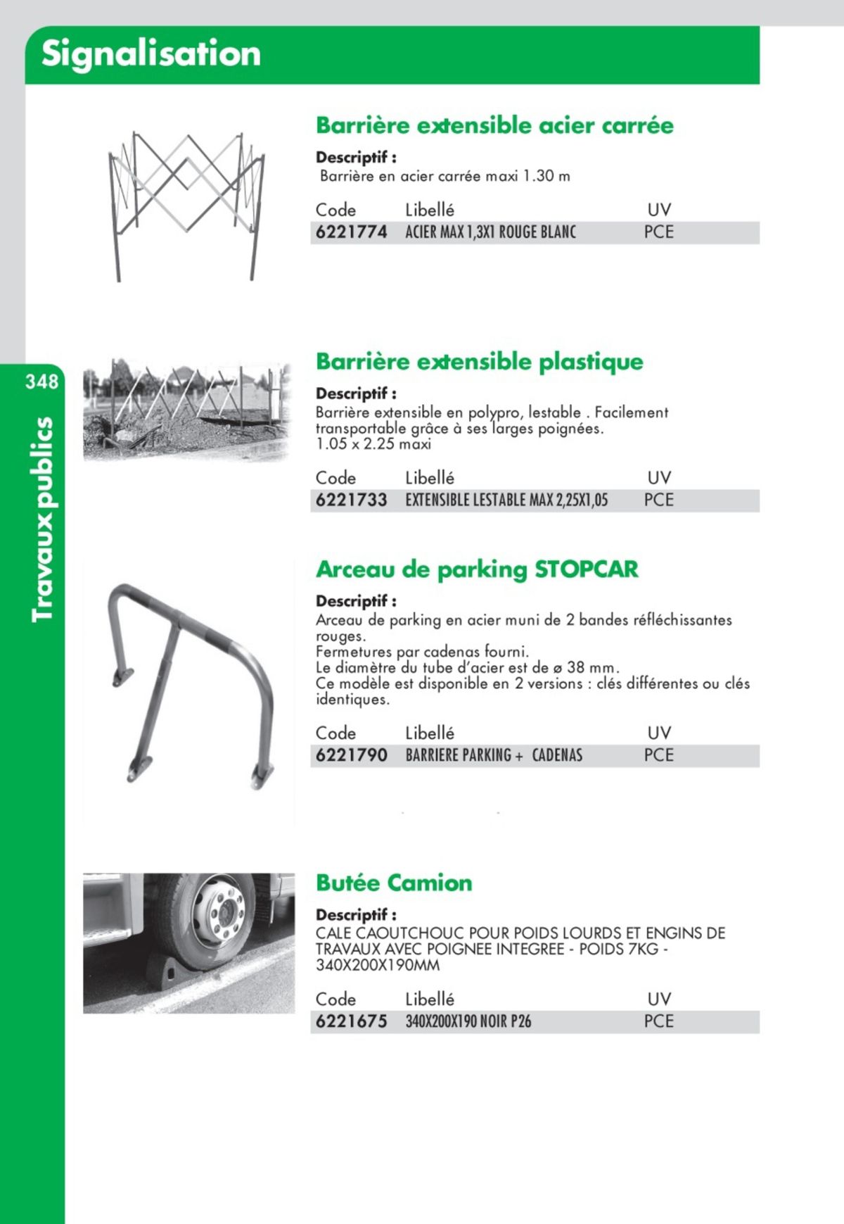Catalogue Guide Technique Travaux Publics 2024-2025 Ciffréo Bona, page 00277