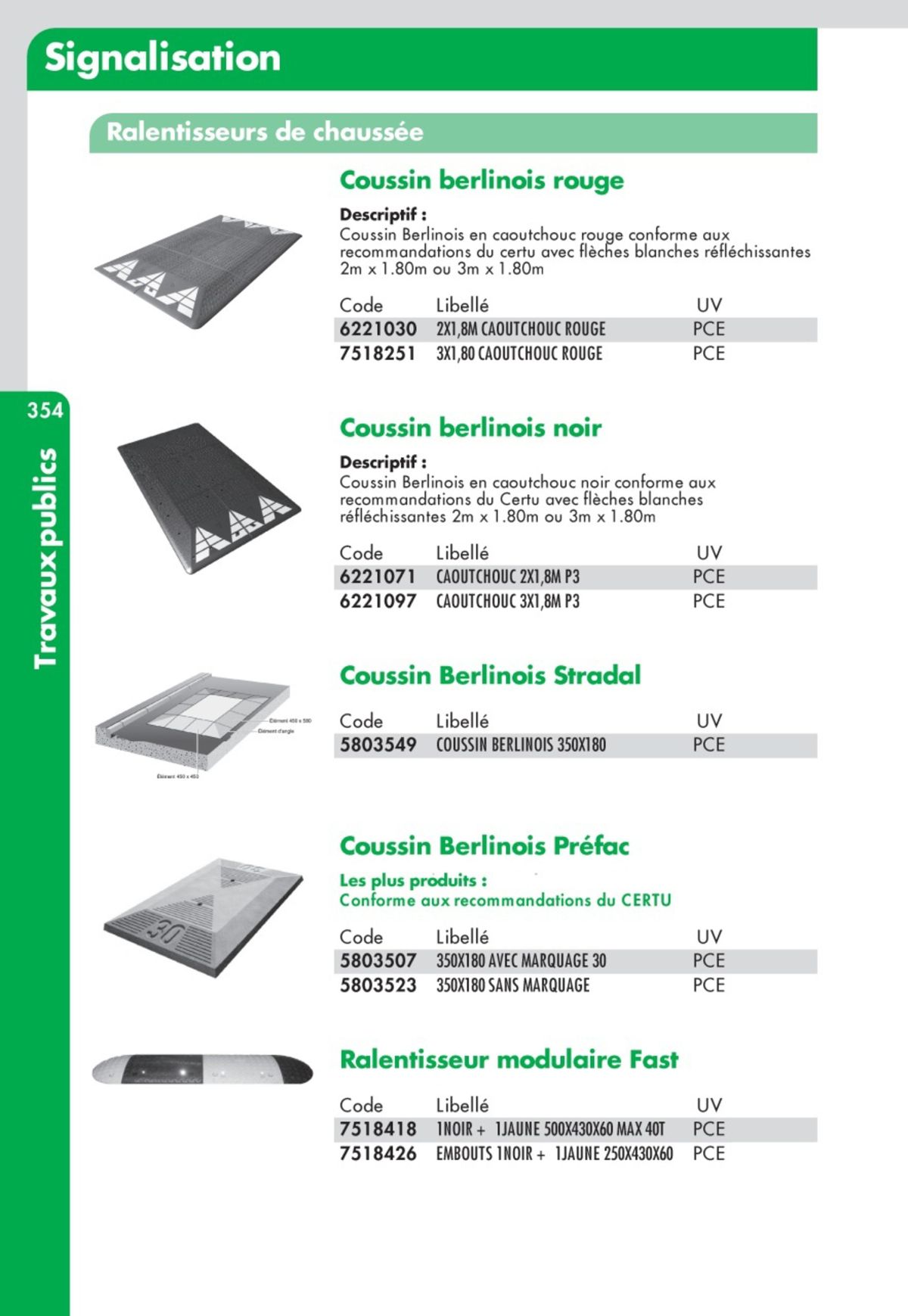 Catalogue Guide Technique Travaux Publics 2024-2025 Ciffréo Bona, page 00284