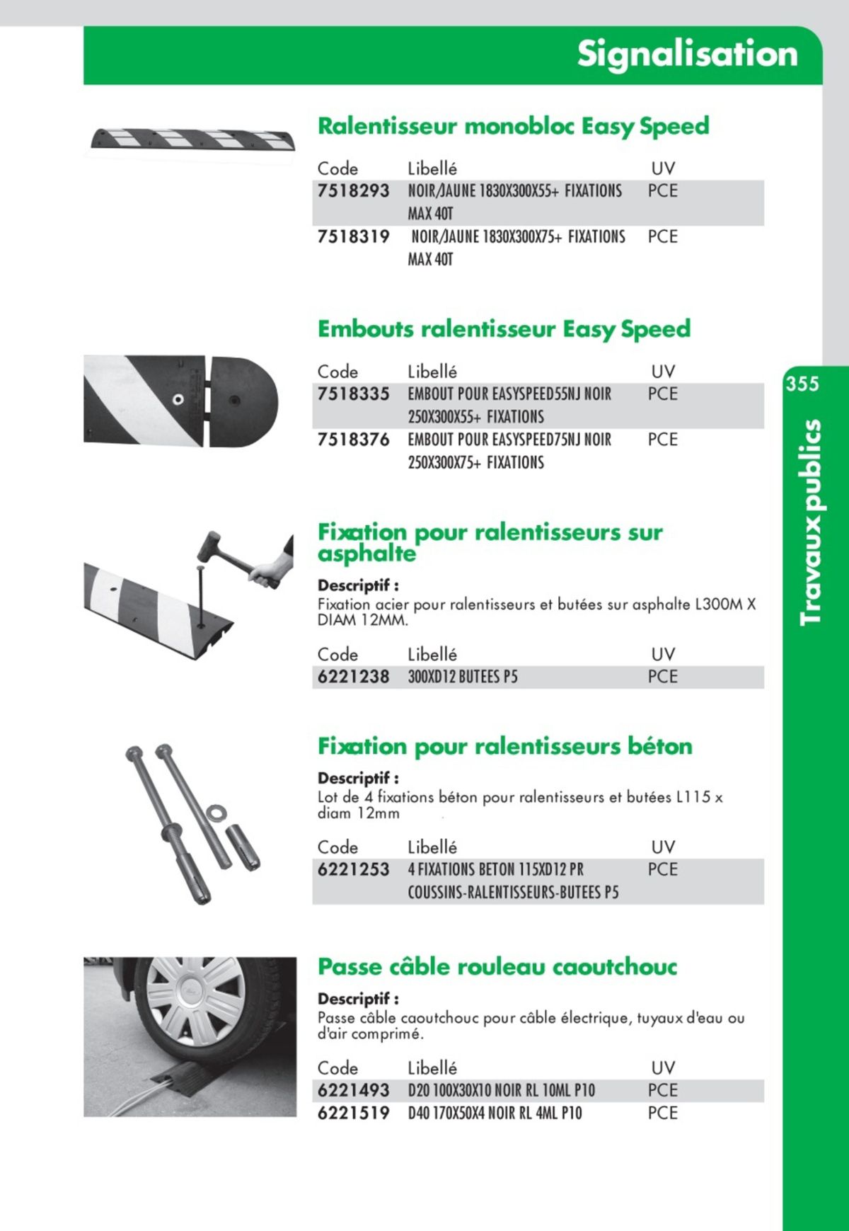 Catalogue Guide Technique Travaux Publics 2024-2025 Ciffréo Bona, page 00285