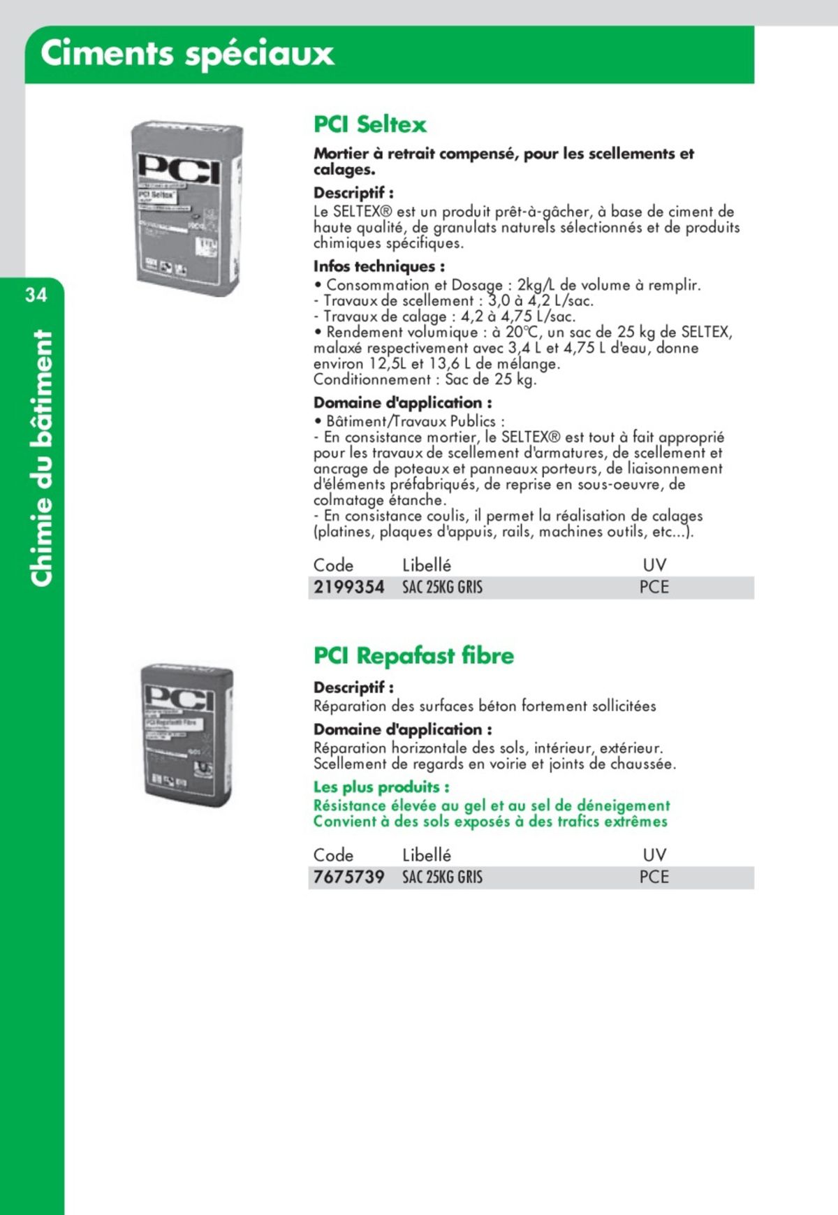 Catalogue Guide Technique Travaux Publics 2024-2025 Ciffréo Bona, page 00289