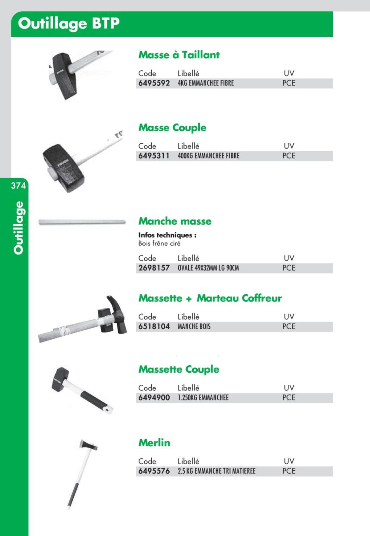 Catalogue Guide Technique Travaux Publics 2024-2025 Ciffréo Bona, page 00306