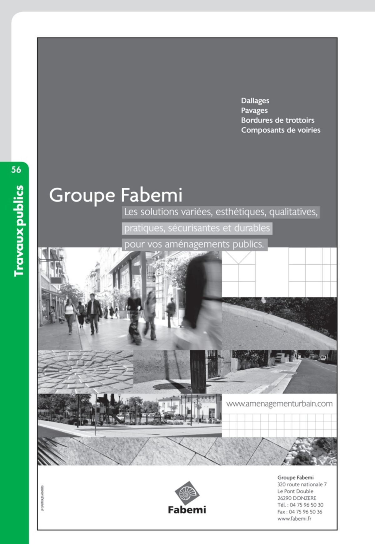 Catalogue Guide Technique Travaux Publics 2024-2025 Ciffréo Bona, page 00365