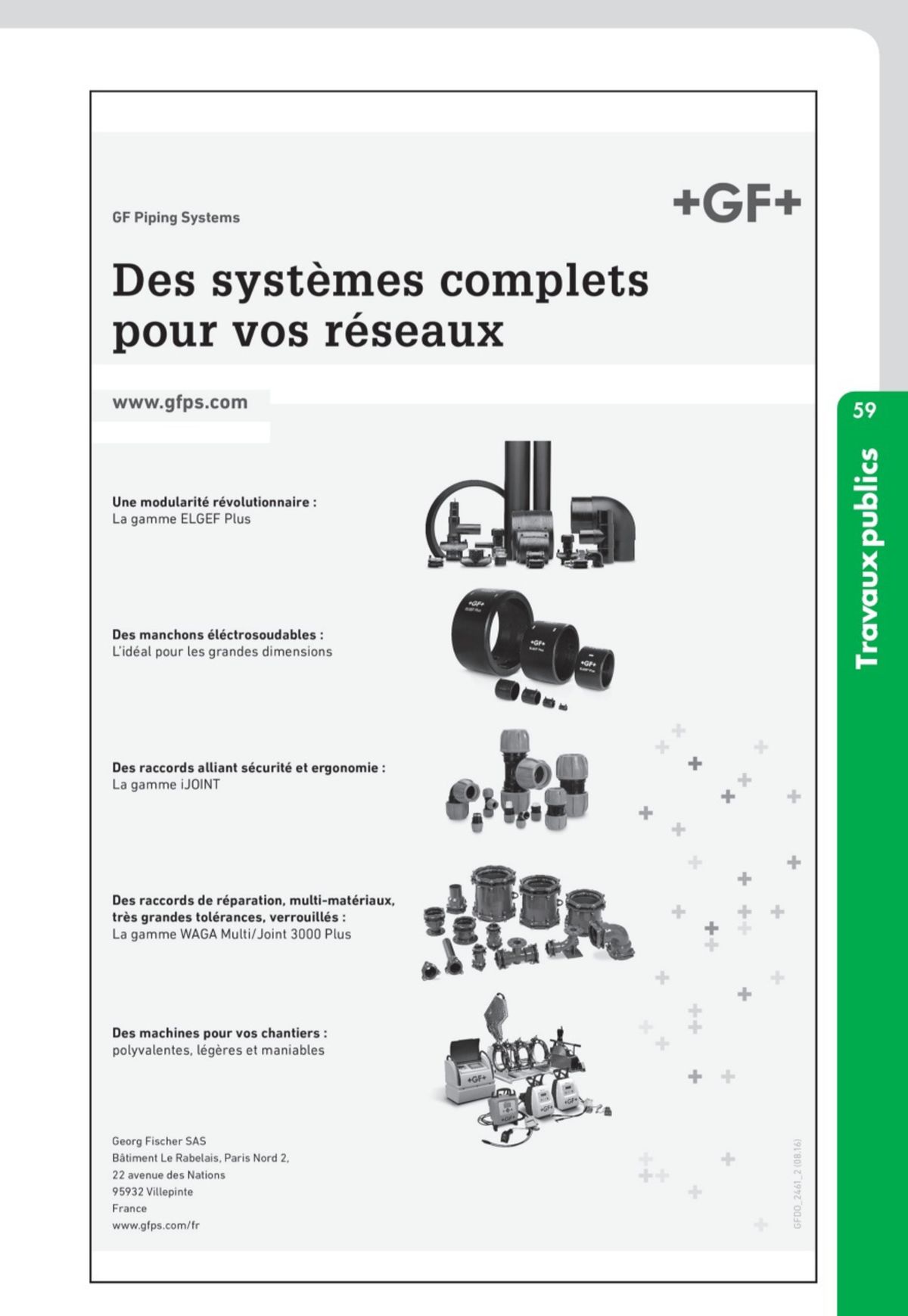Catalogue Guide Technique Travaux Publics 2024-2025 Ciffréo Bona, page 00369