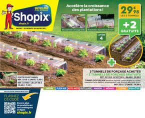 Catalogue Shopix à Cournon | Accélère la croissance des plantations ! | 19/03/2024 - 28/04/2024