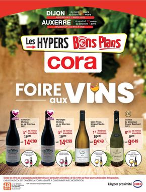 Catalogue Cora | Foire aux vins | 22/03/2024 - 07/04/2024