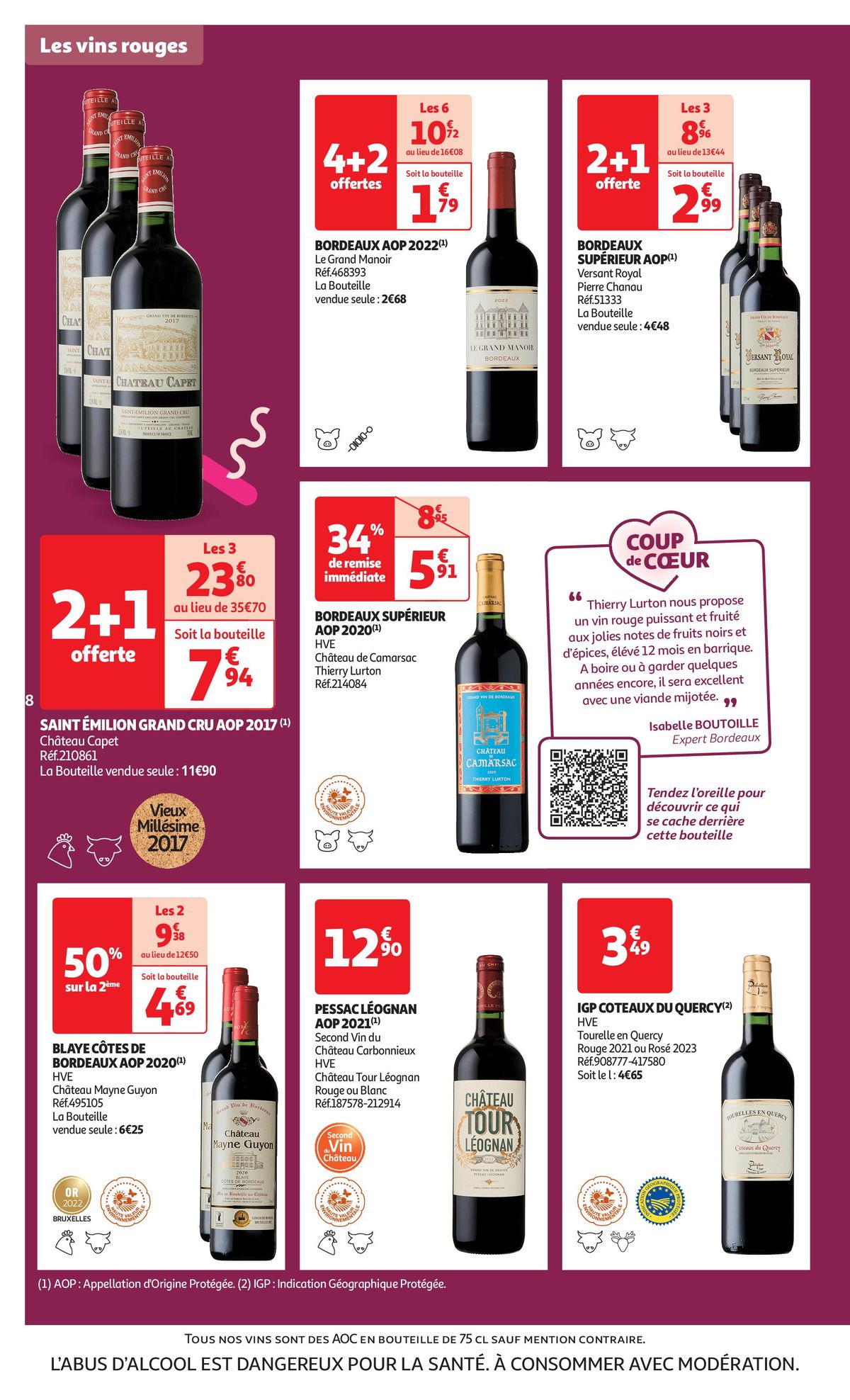 Catalogue La Foire aux Vins, page 00008