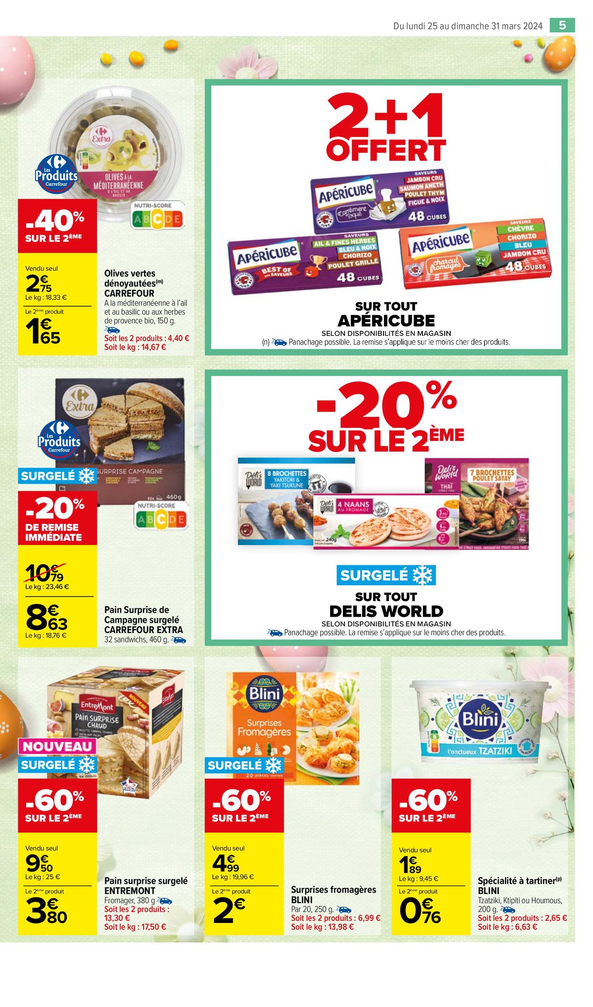 Catalogue Un repas de fête à prix Pâques croyable !, page 00007