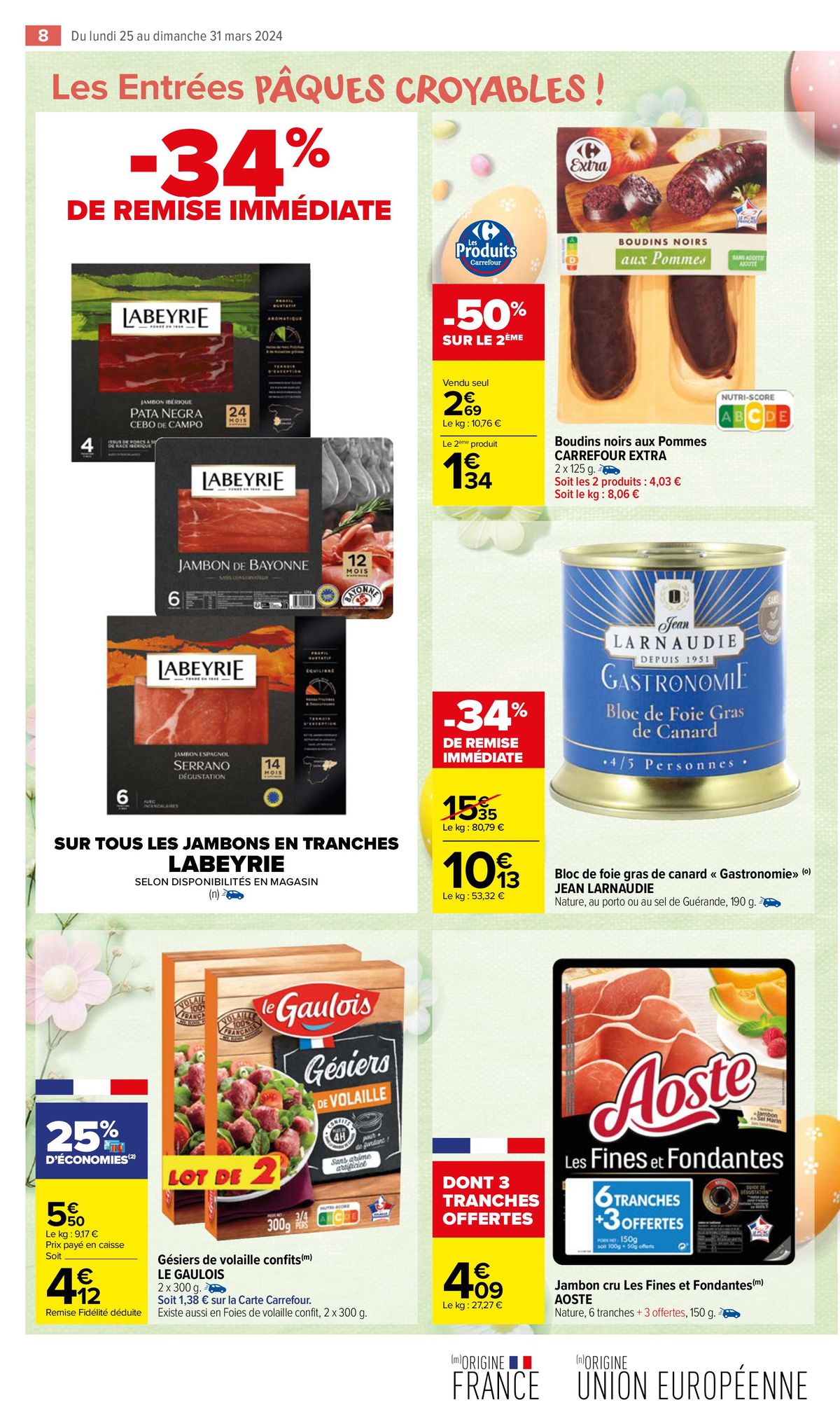 Catalogue Un repas de fête à prix Pâques croyable !, page 00010