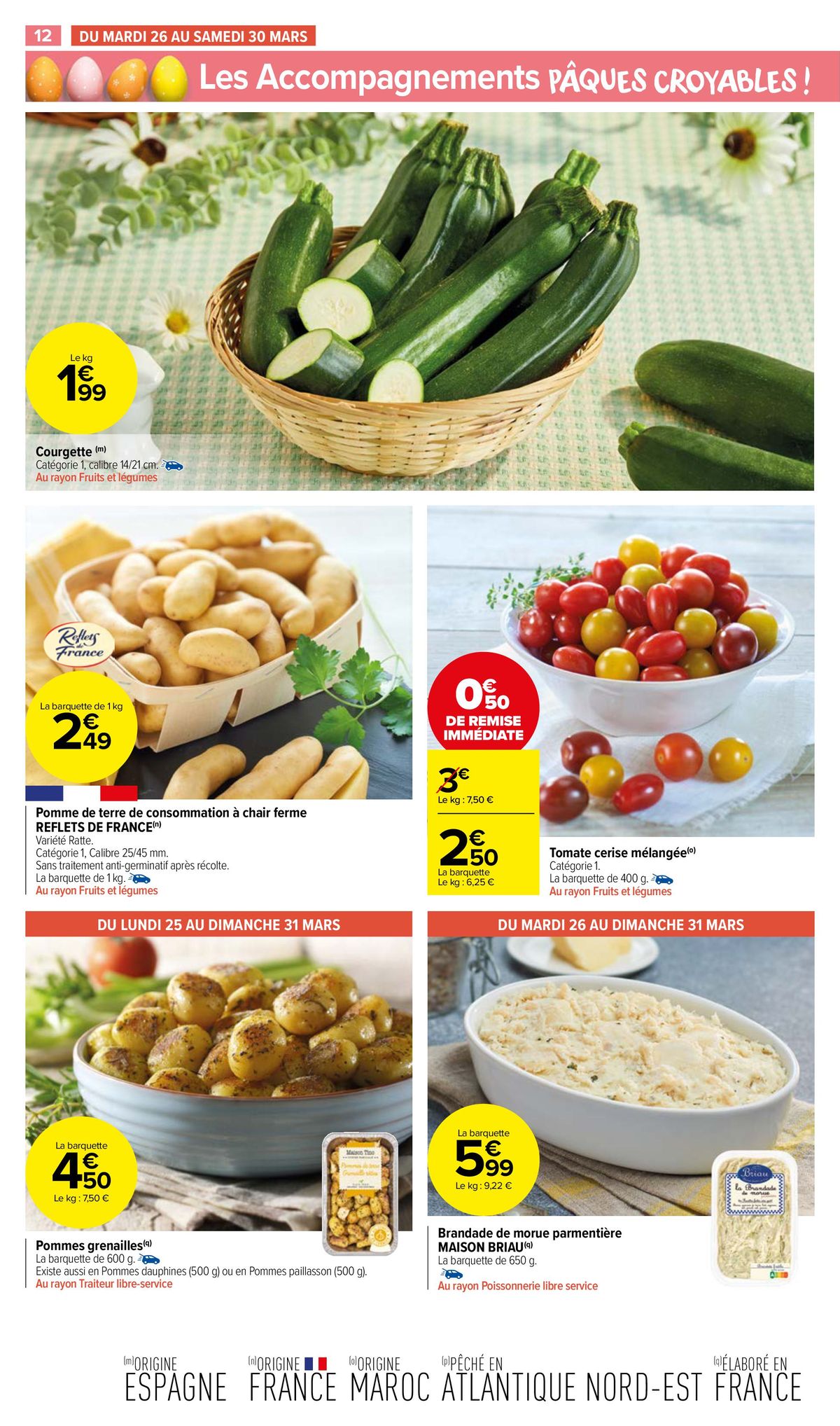 Catalogue Un repas de fête à prix Pâques croyable !, page 00014