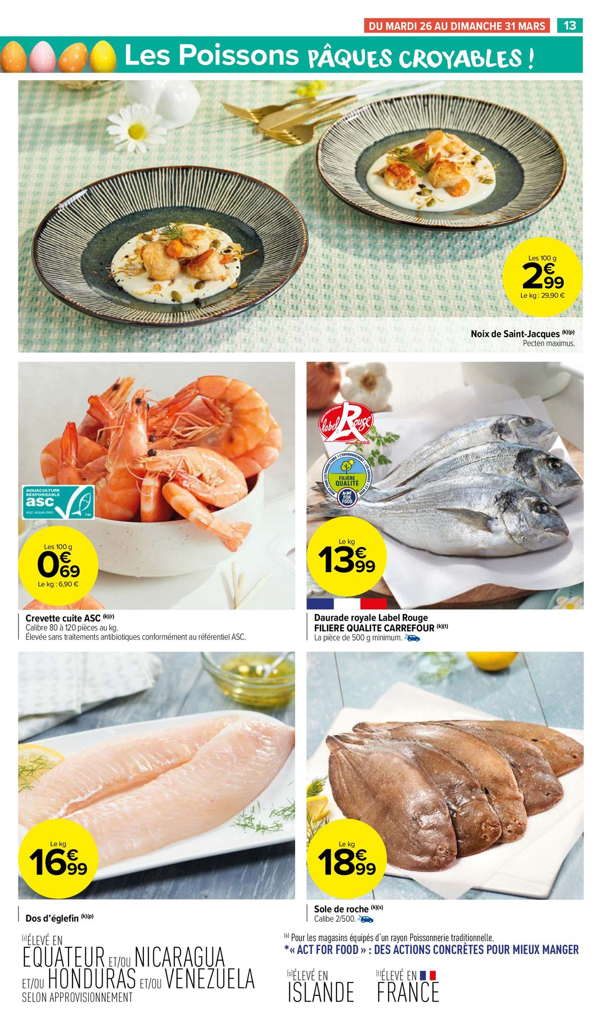Catalogue Un repas de fête à prix Pâques croyable !, page 00015