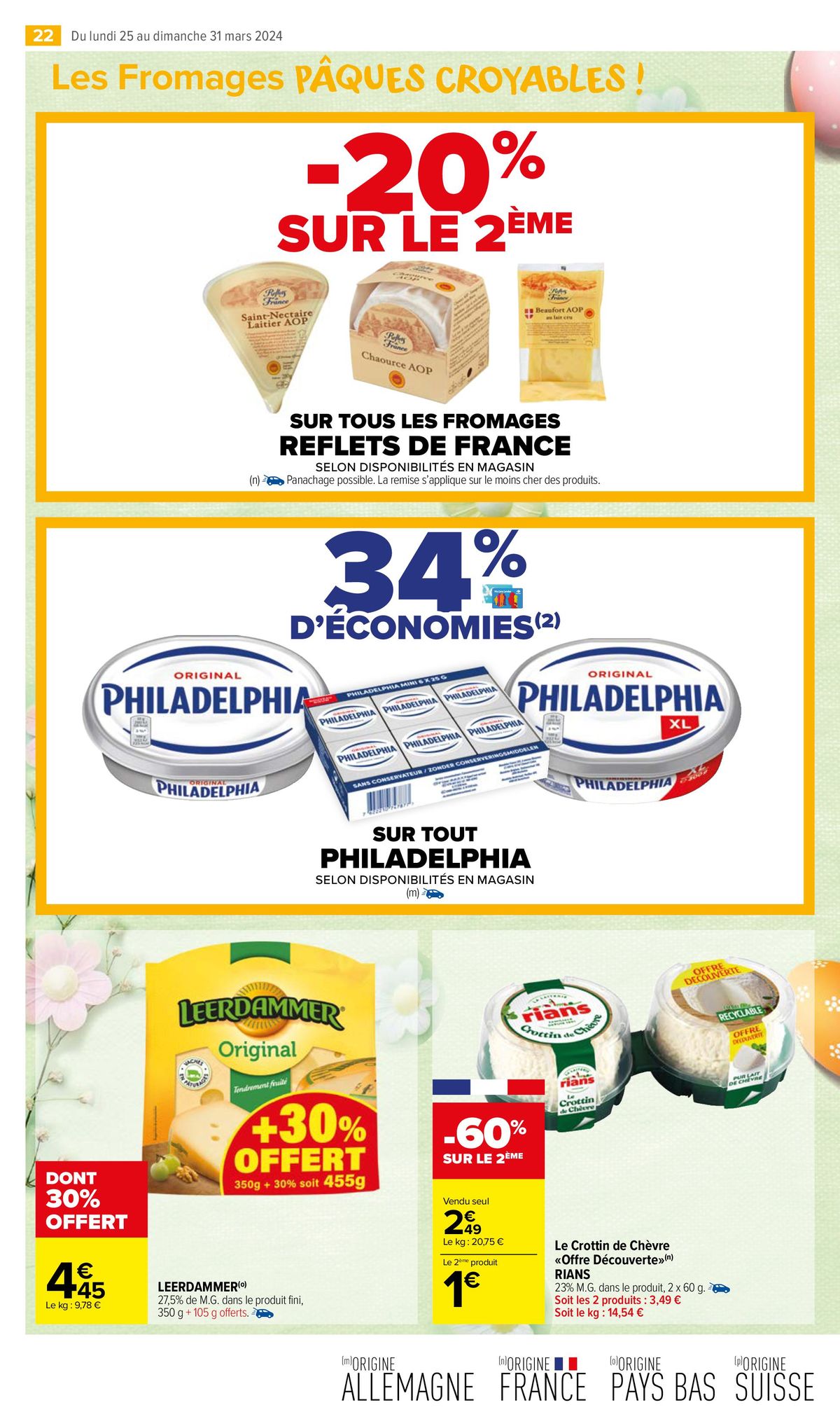 Catalogue Un repas de fête à prix Pâques croyable !, page 00024