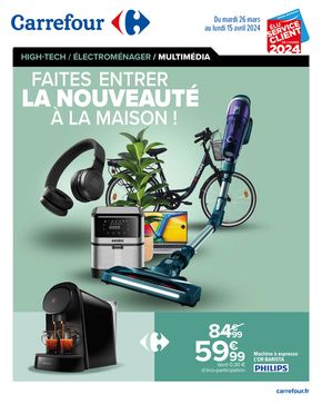 Promos de Meubles et Décoration | Faites entrer la nouveauté à la maison ! sur Carrefour | 26/03/2024 - 15/04/2024
