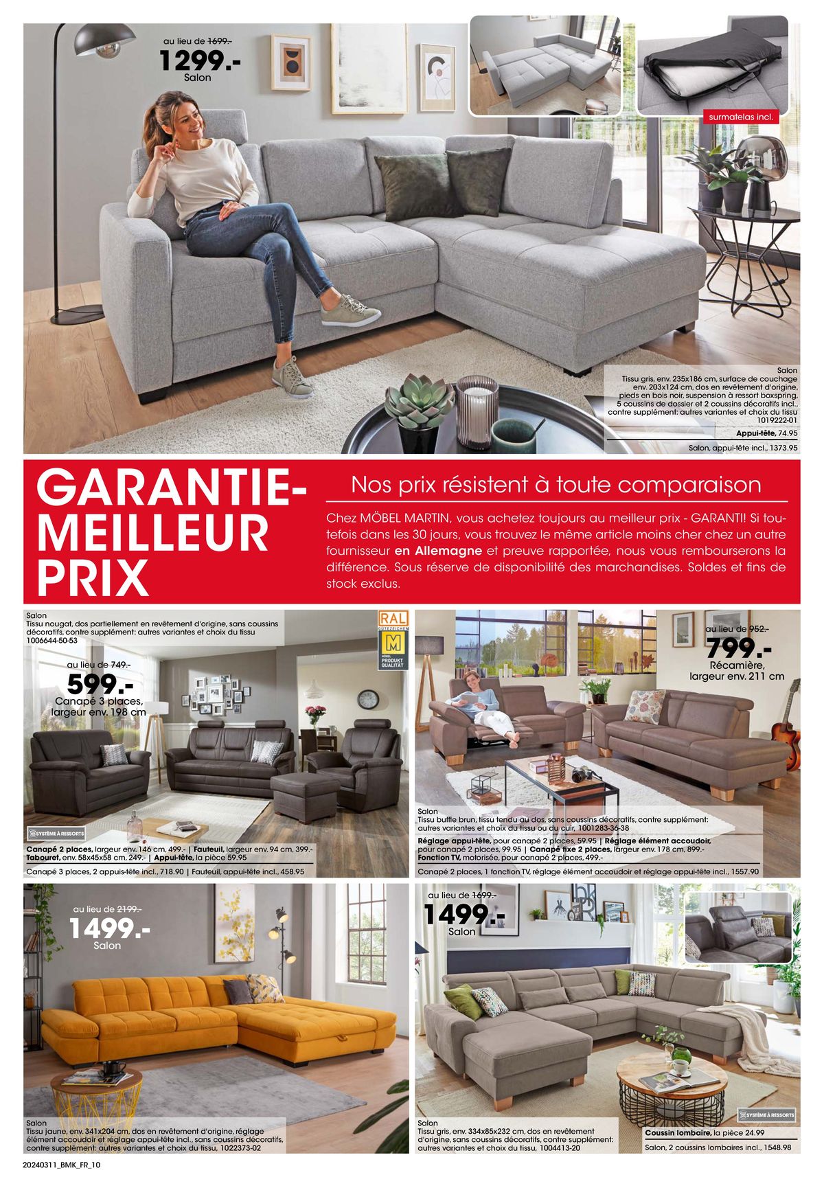 Catalogue Votre nouveau chez-vous avec GARANTIE-MEILLEUR PRIX, page 00010