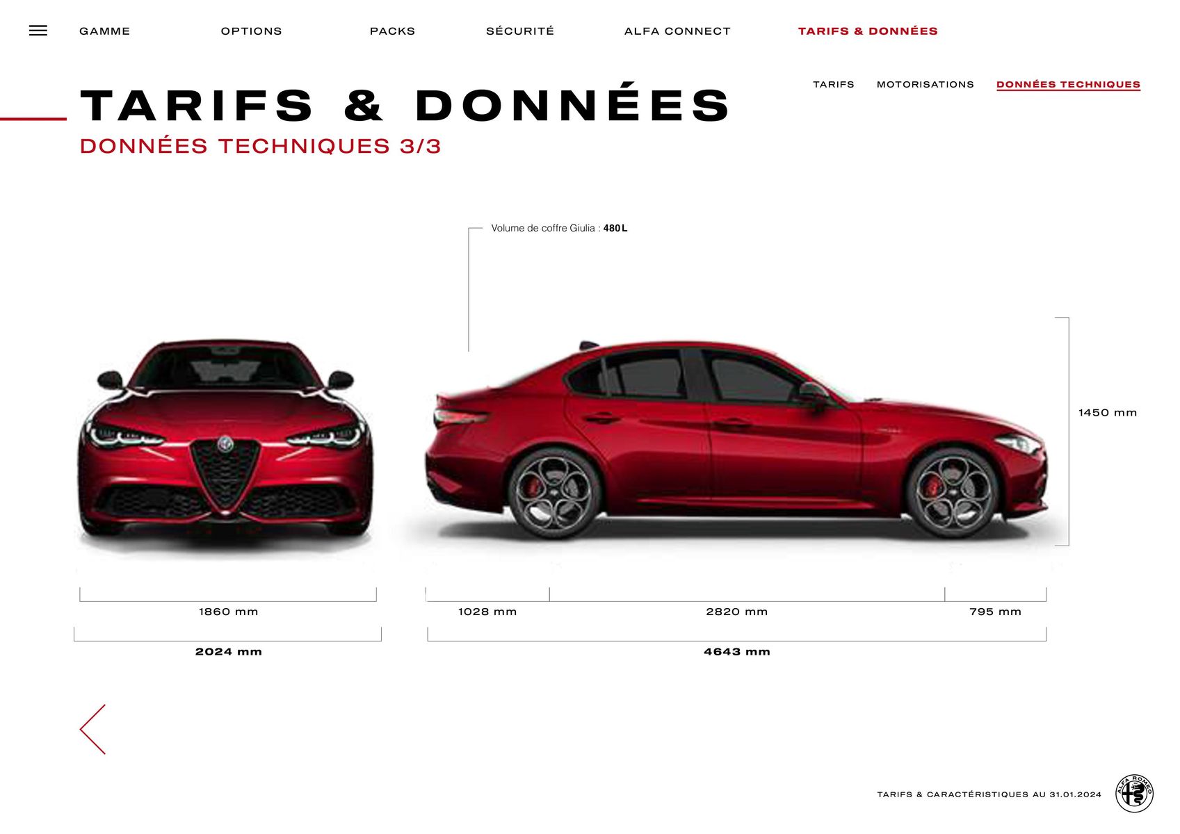 Catalogue Alfa Romeo GIULIA, page 00021