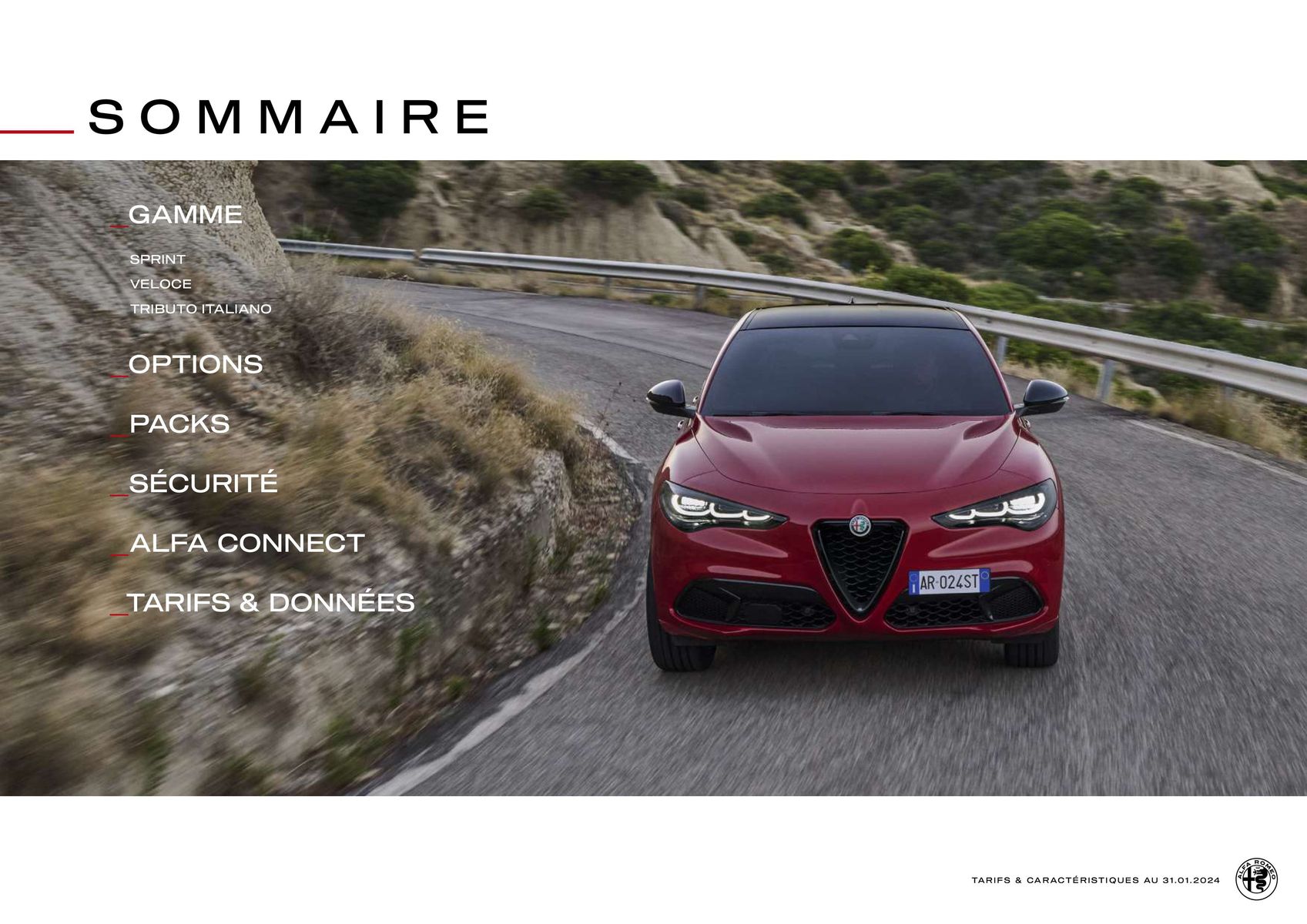 Catalogue  Alfa Romeo STELVIO, page 00003