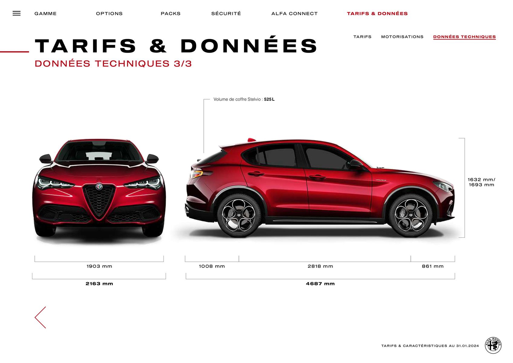 Catalogue  Alfa Romeo STELVIO, page 00021