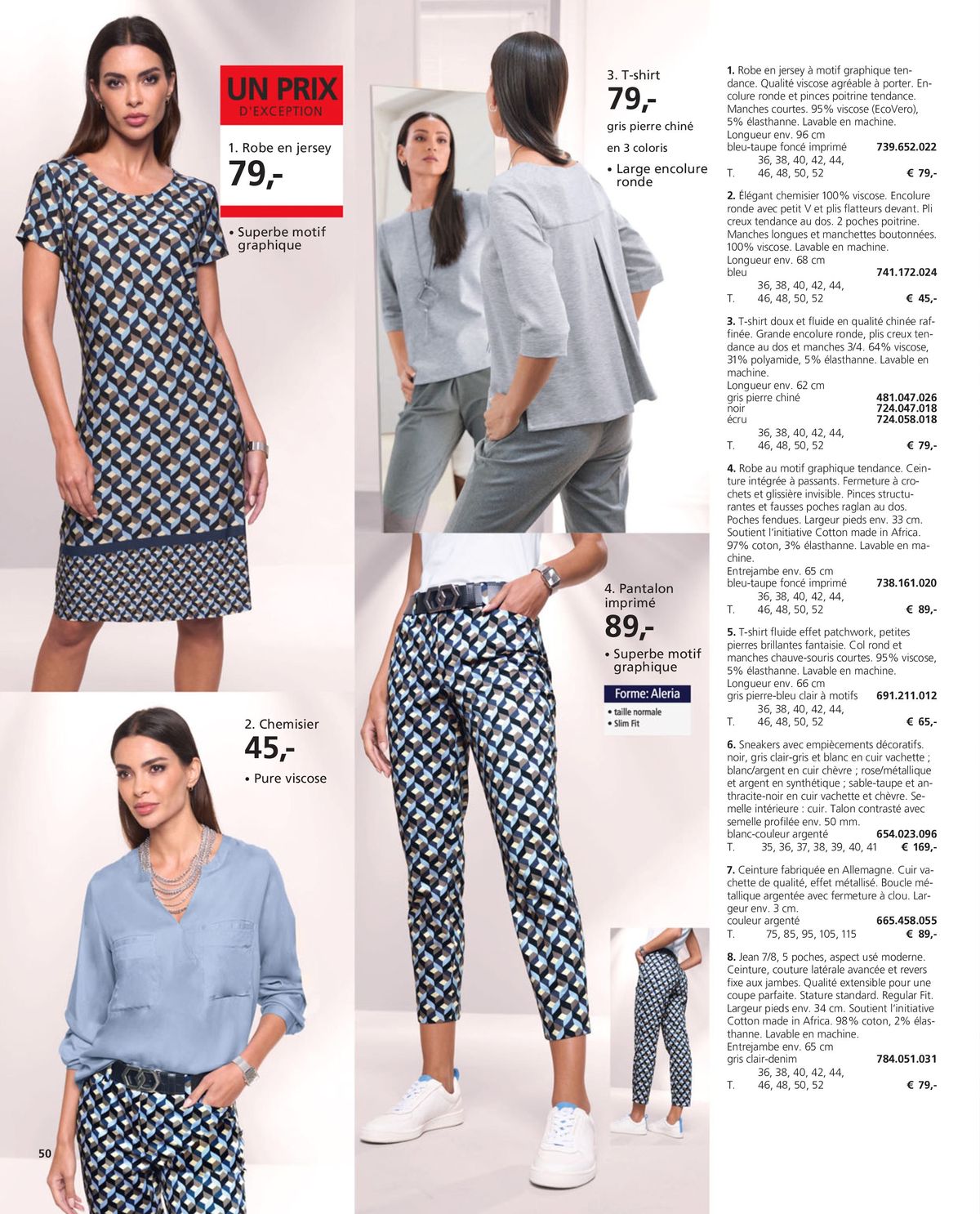 Catalogue Looks et Tendances pour un printemps tout en légèreté !, page 00050